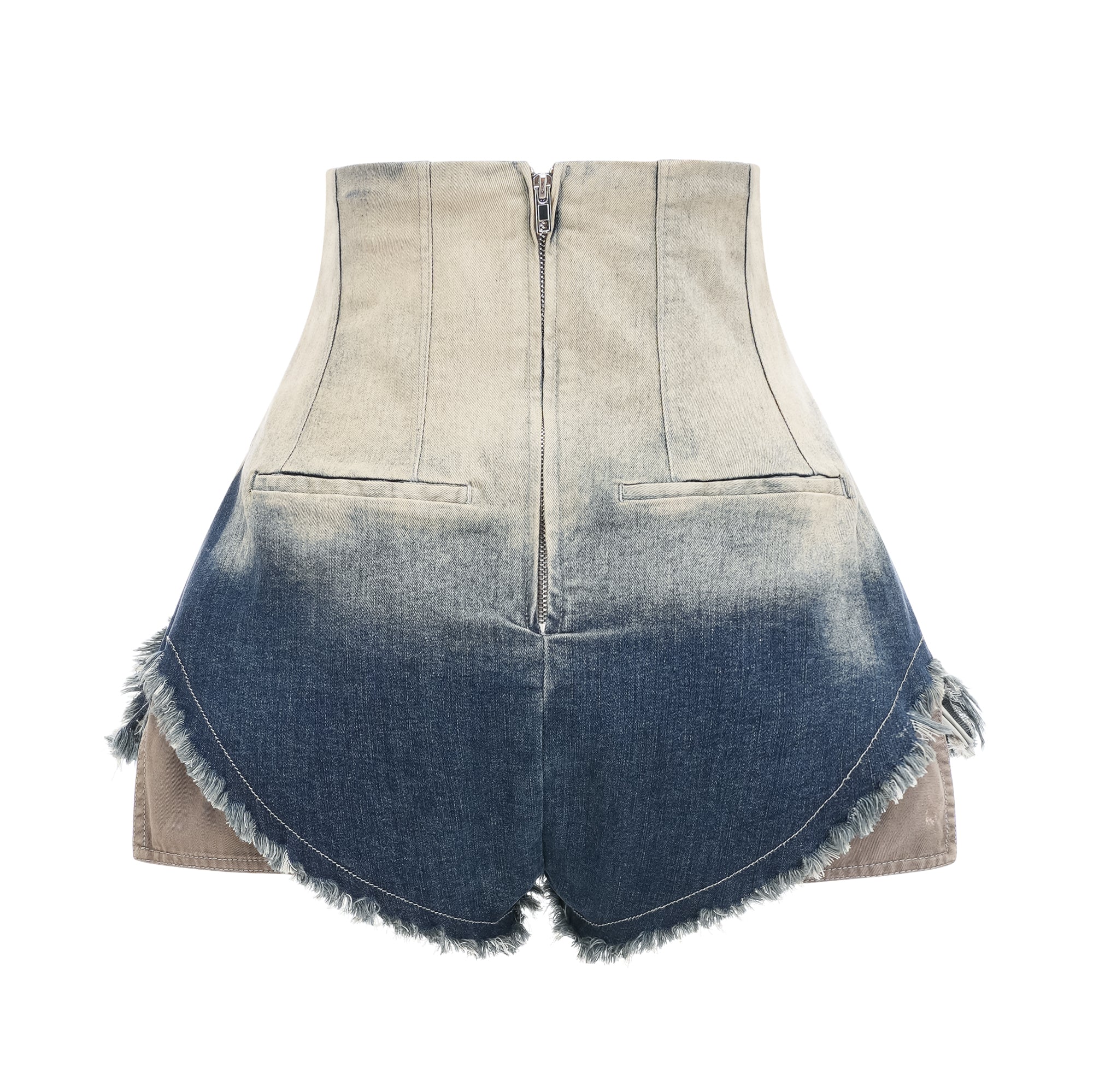 Jadore denim cutoff shorts