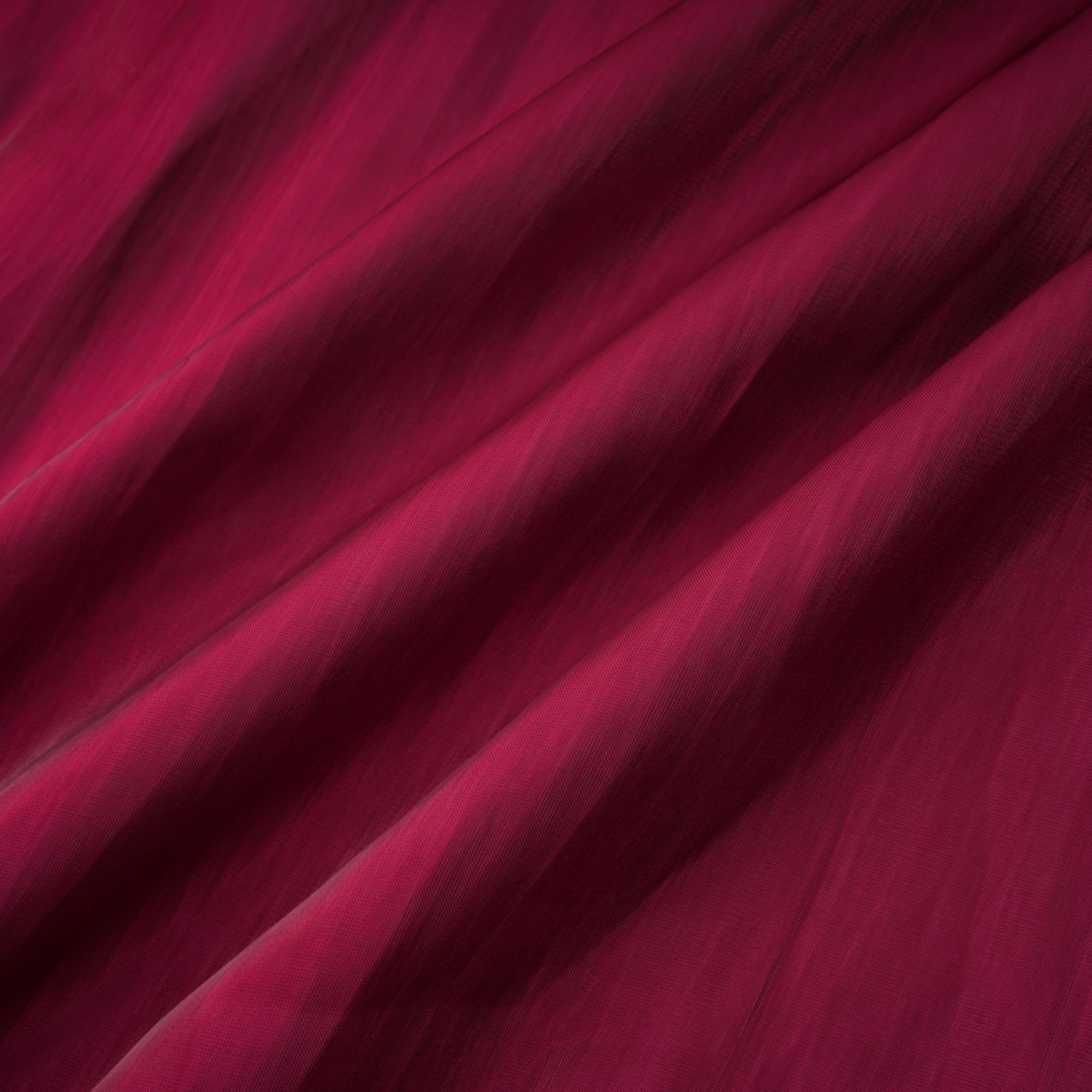 Danuta Burgundy Ruched Pleated Maxi Dress