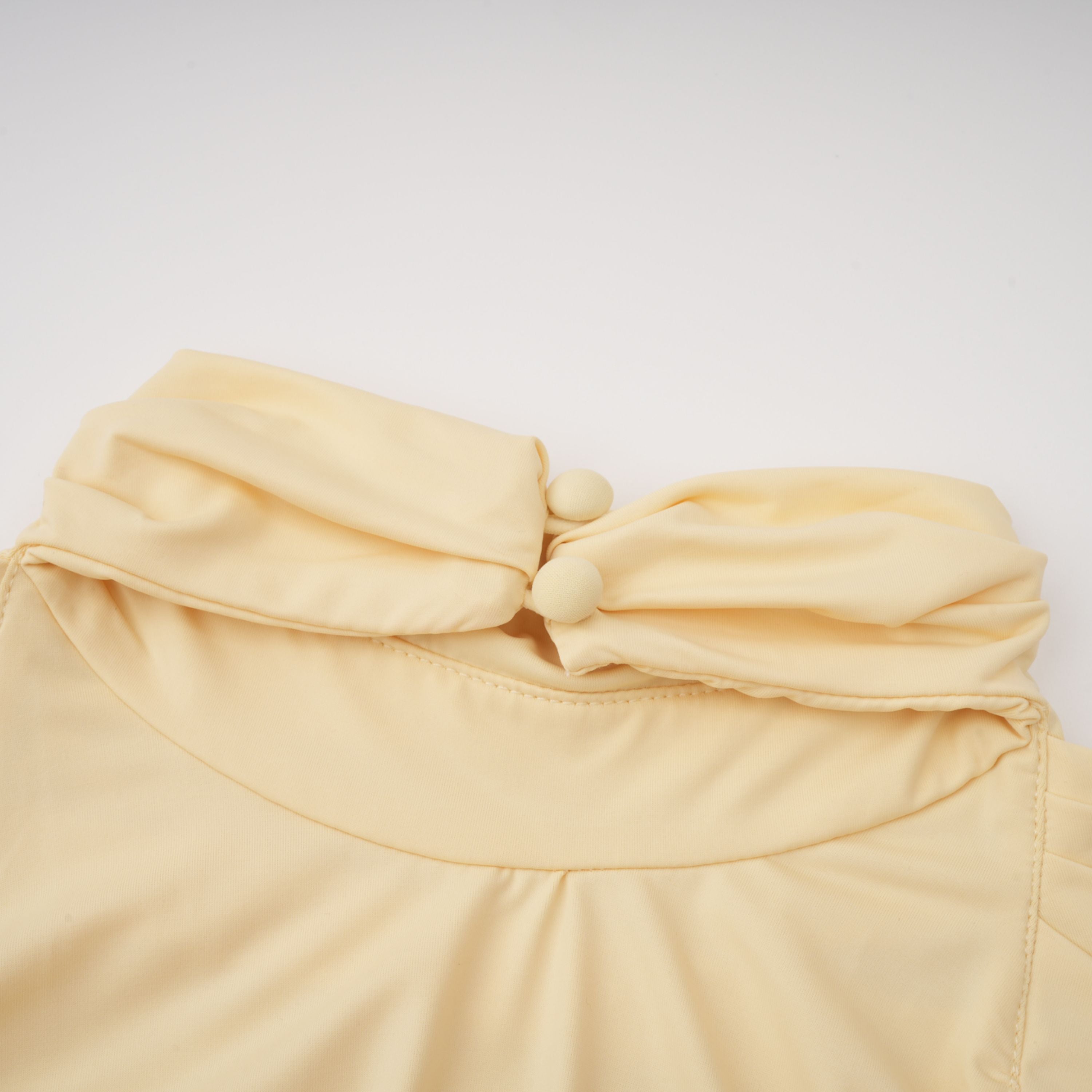 Yvette Yellow 3D Petal Mermaid Maxi Dress