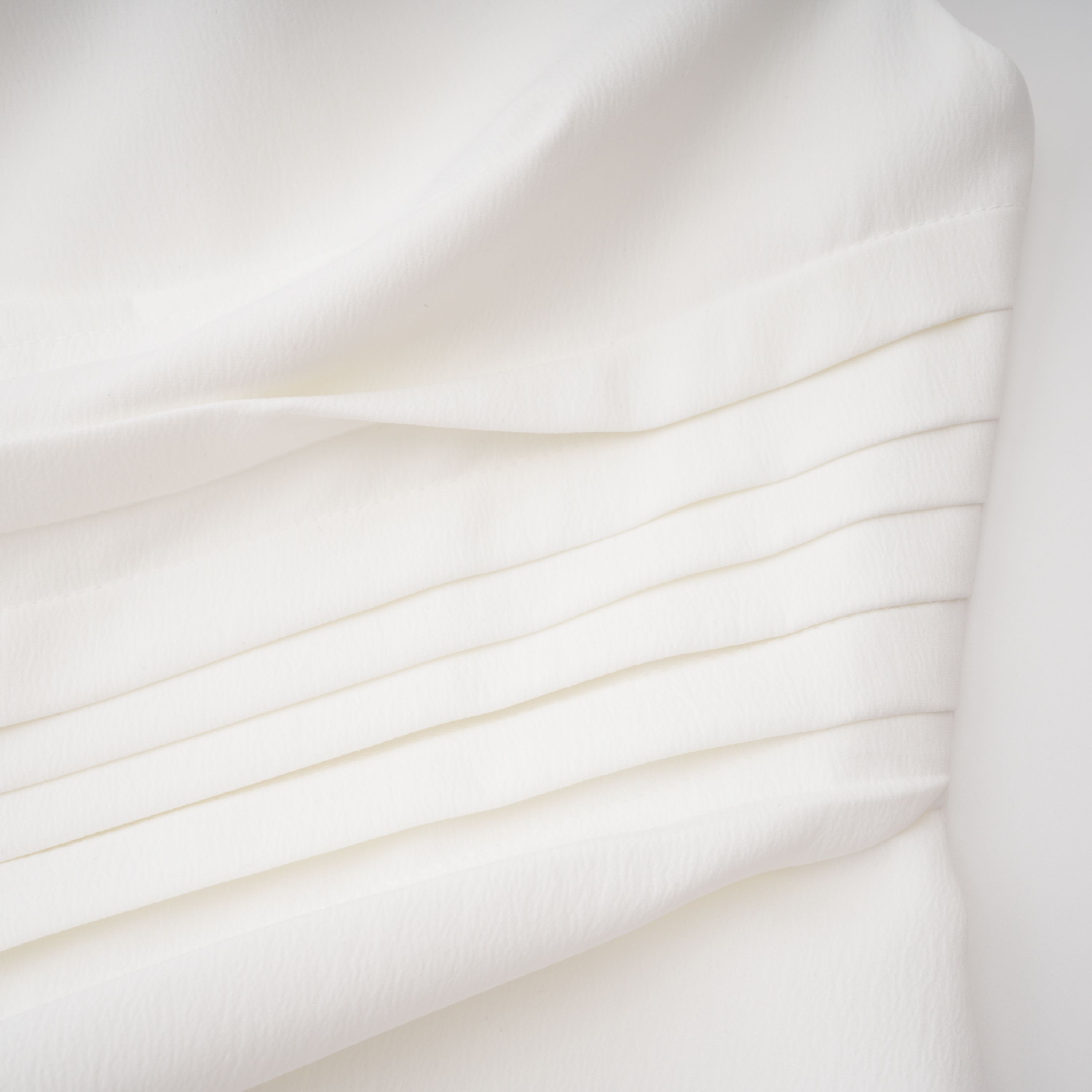 Blossom White One Shoulder Ruched Midi Dress