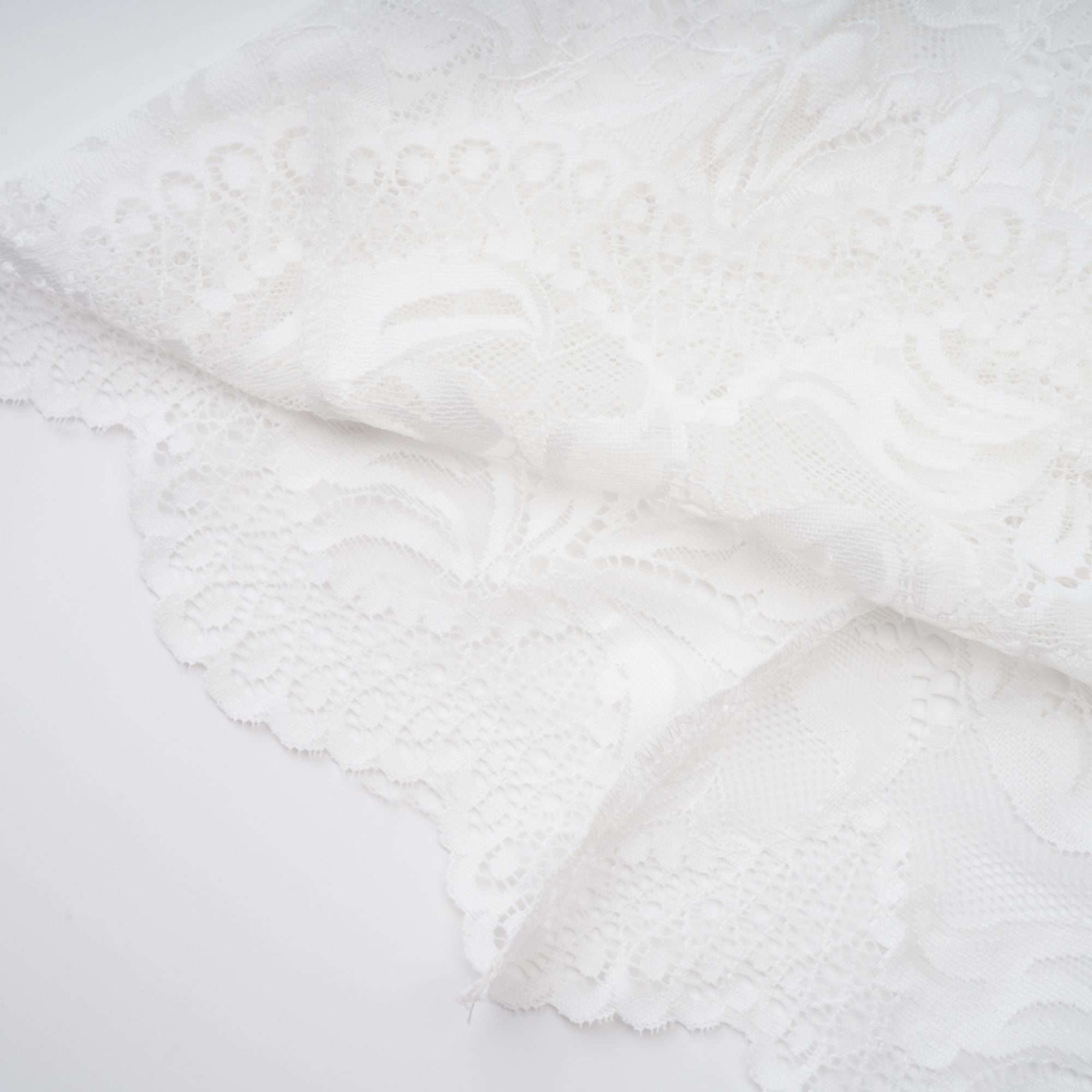 Airelle White Satin Panel Lace Maxi Dress