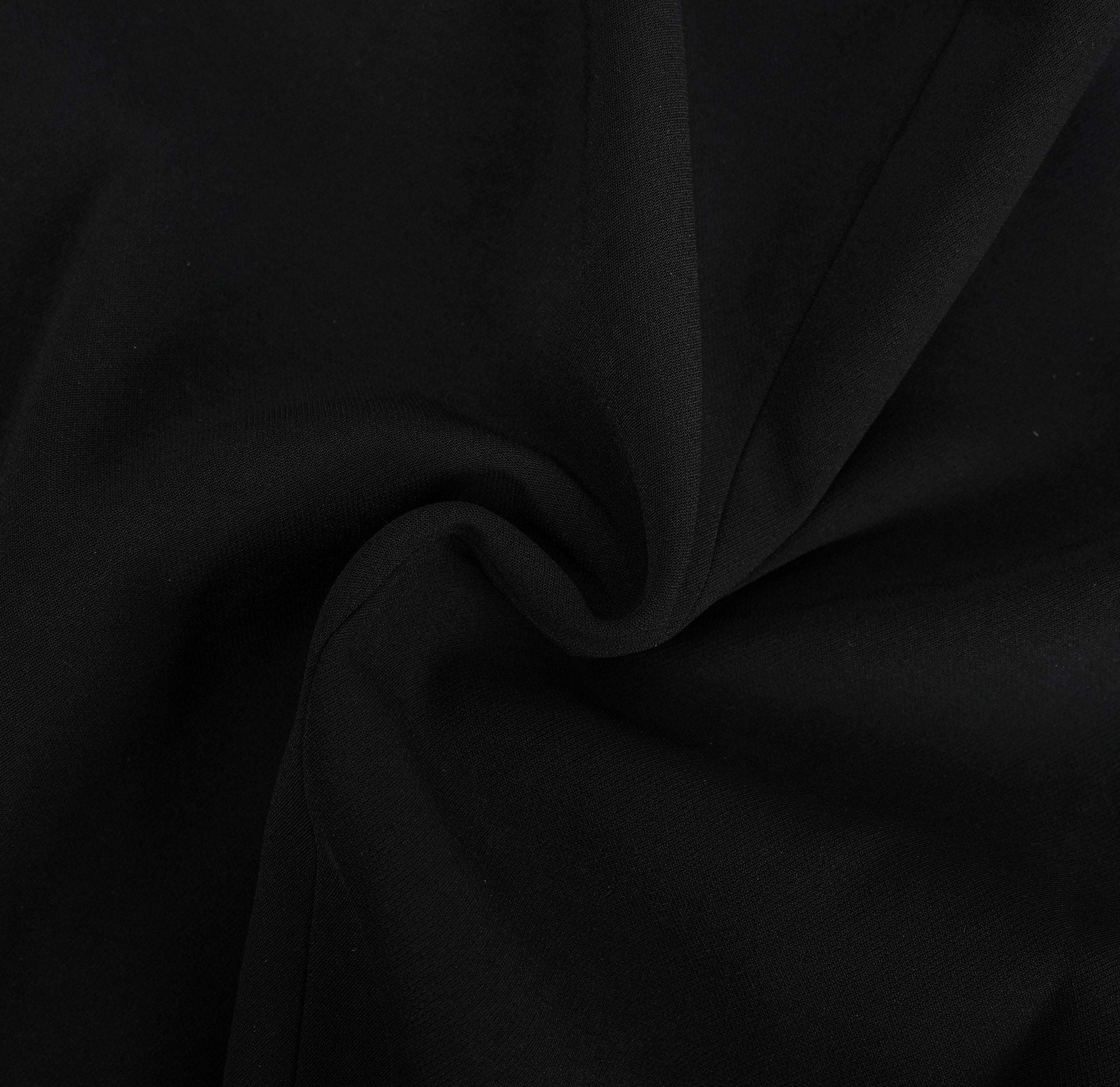 فستان ماكسي أسود مزين من Yseult