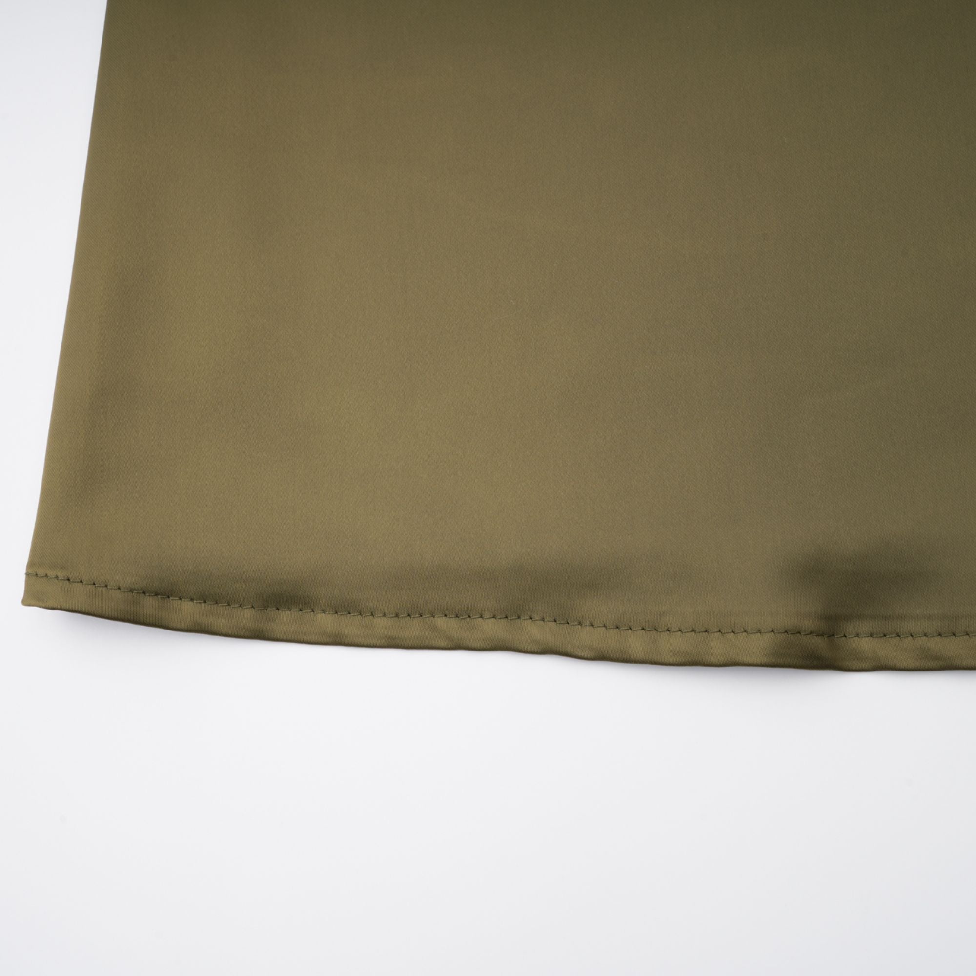 Borbála Green Fringed Top & Satin Skirt Set