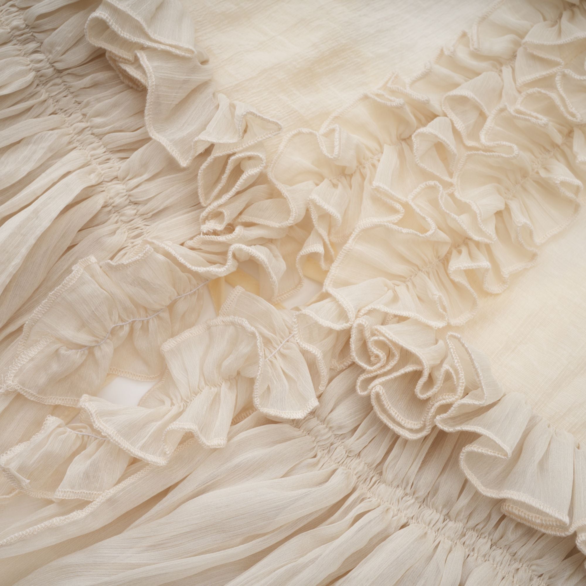 Flocon Neutral Mermaid Top & Skirt Set