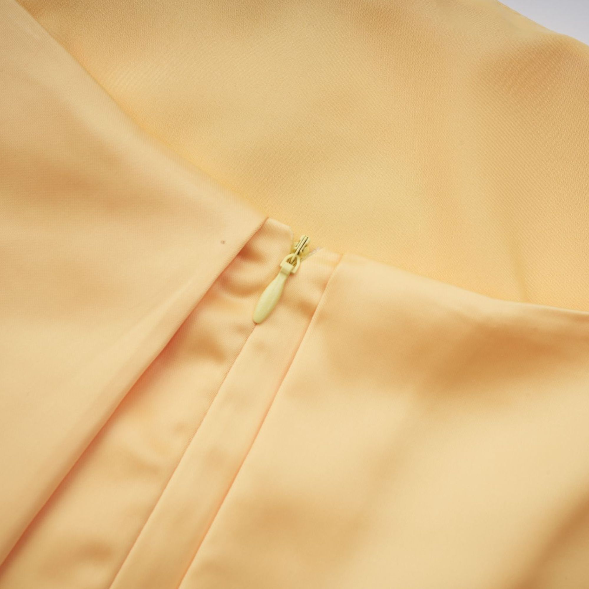 Avril Yellow Floral Embroidered Mini Dress