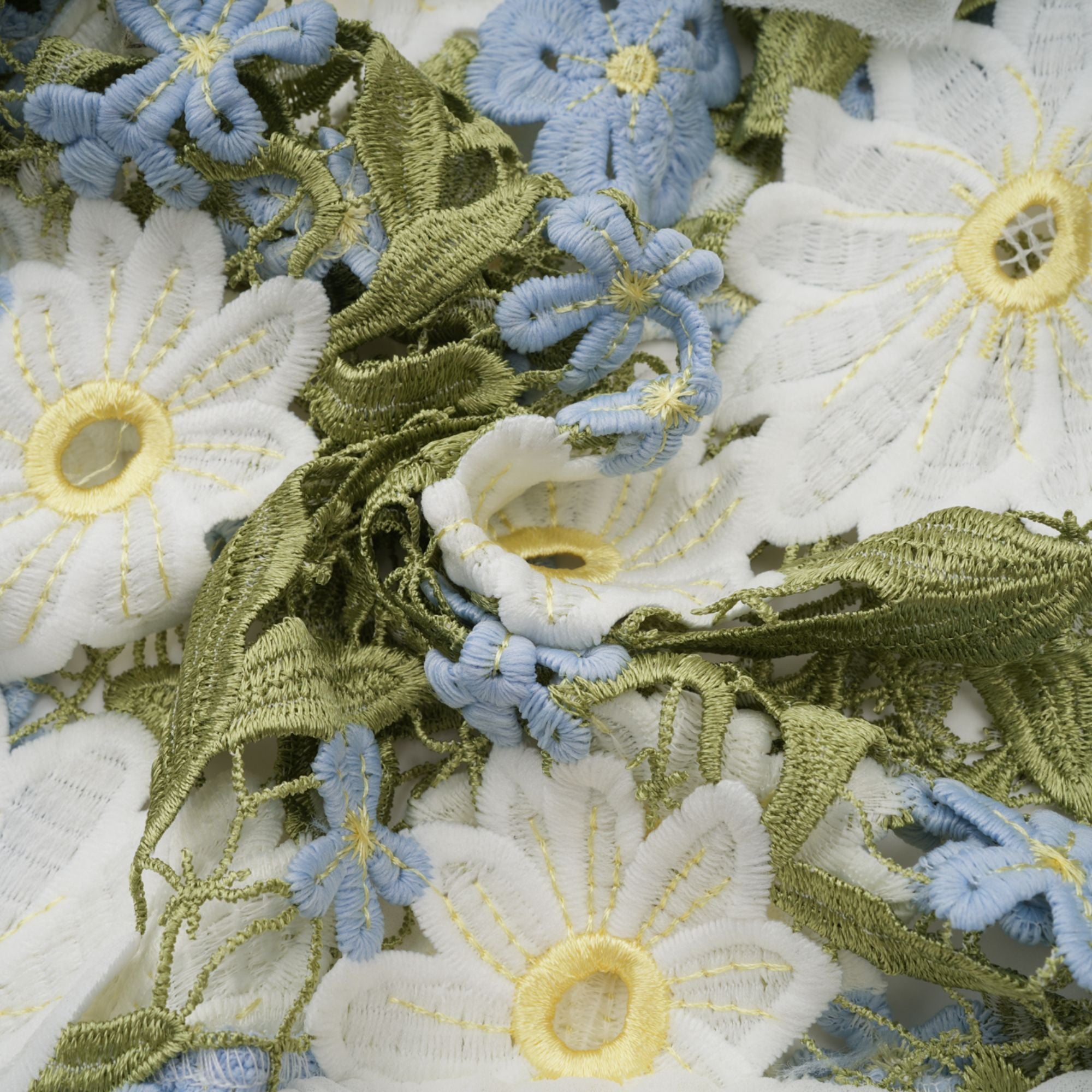 Clémence floral embroidered midi dress (Final Sale)