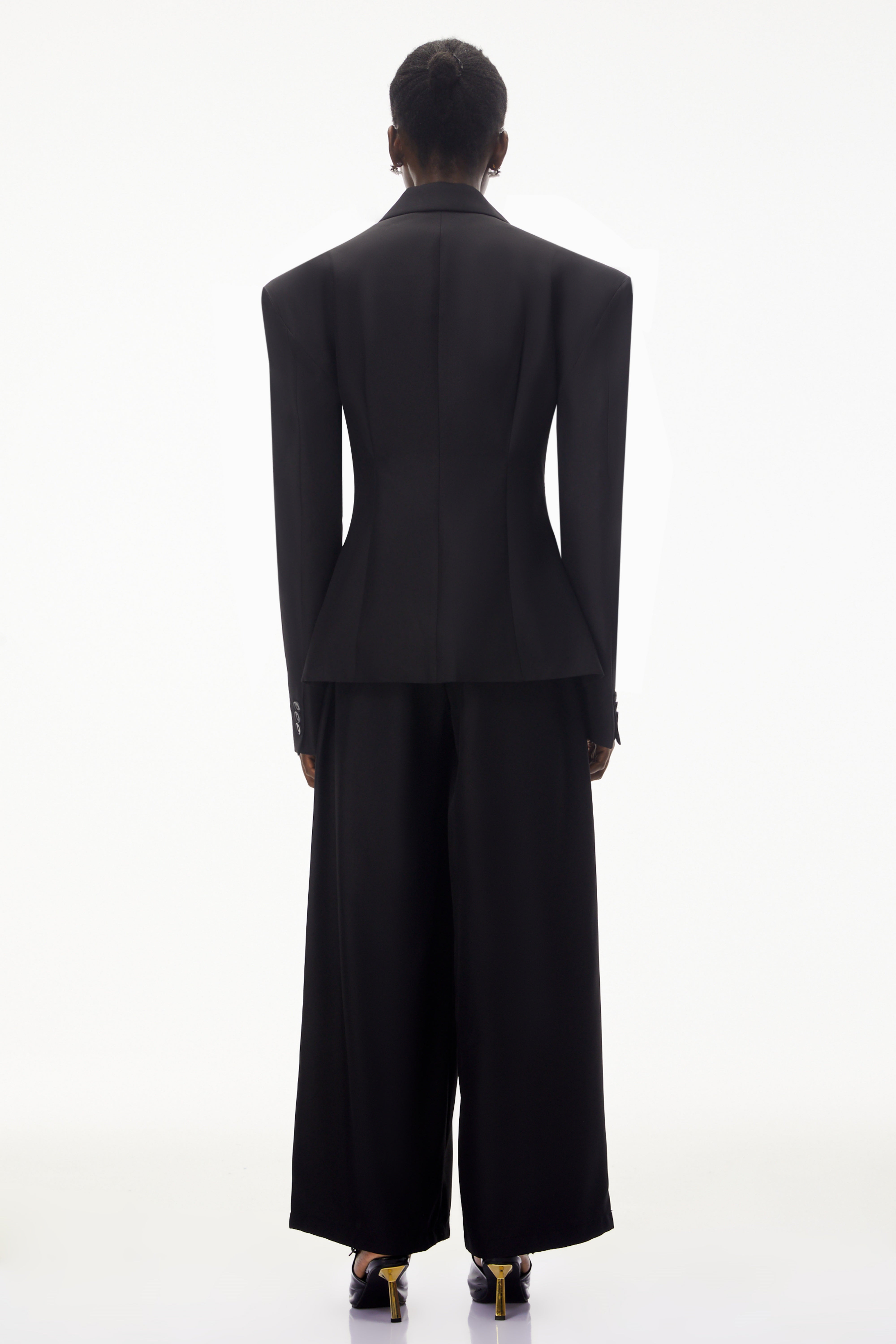 Homa Black Oversized Blazer & Trouser Set