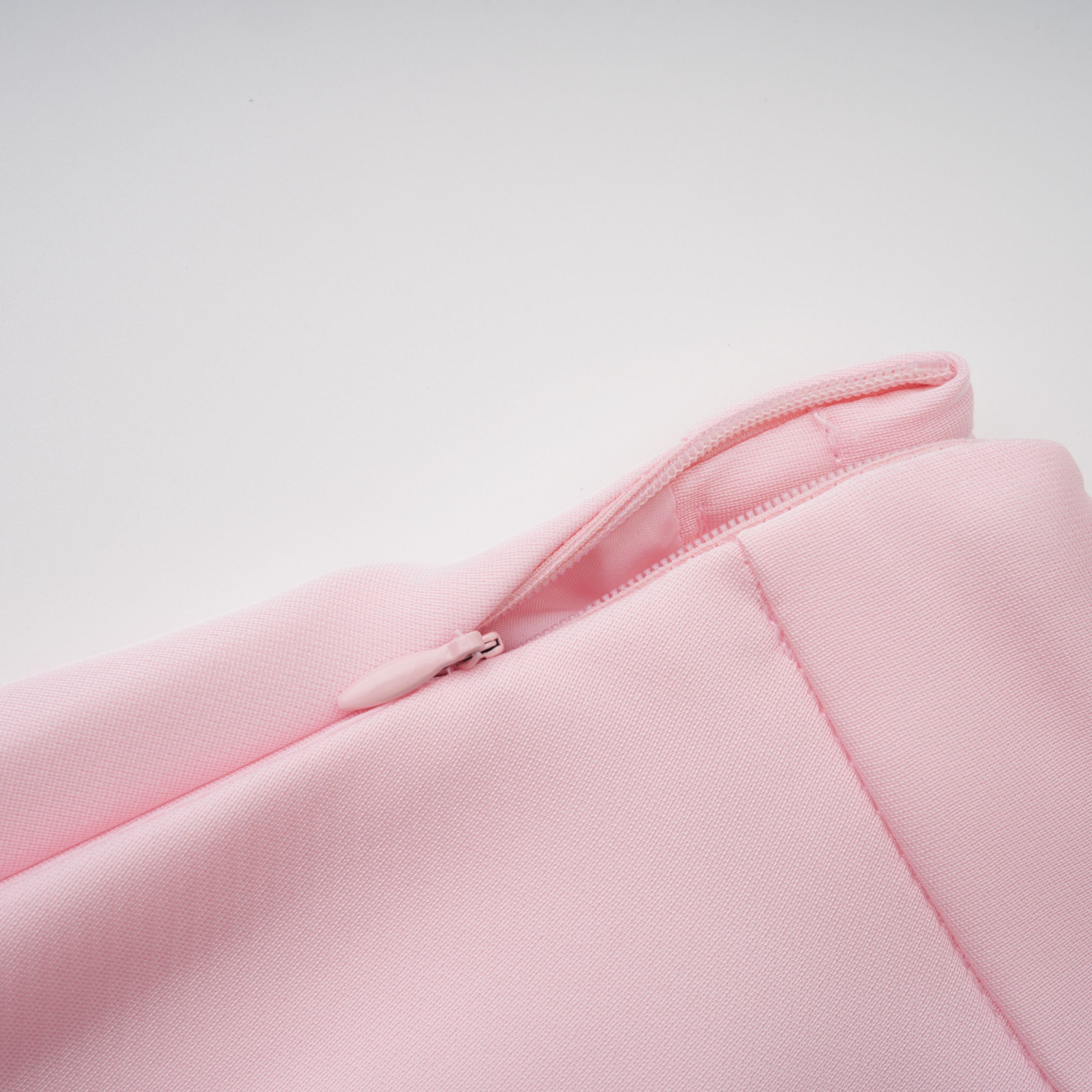 Johanna Pink Self-Tie Blouse & Skirt Set