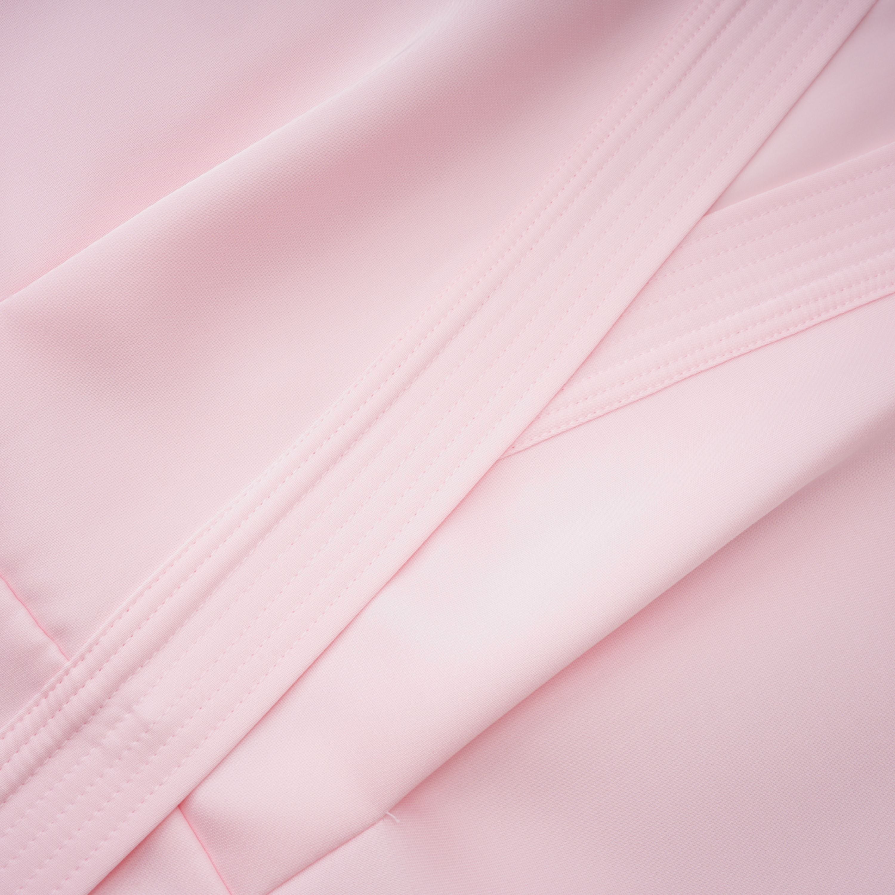 Johanna Pink Self-Tie Blouse & Skirt Set