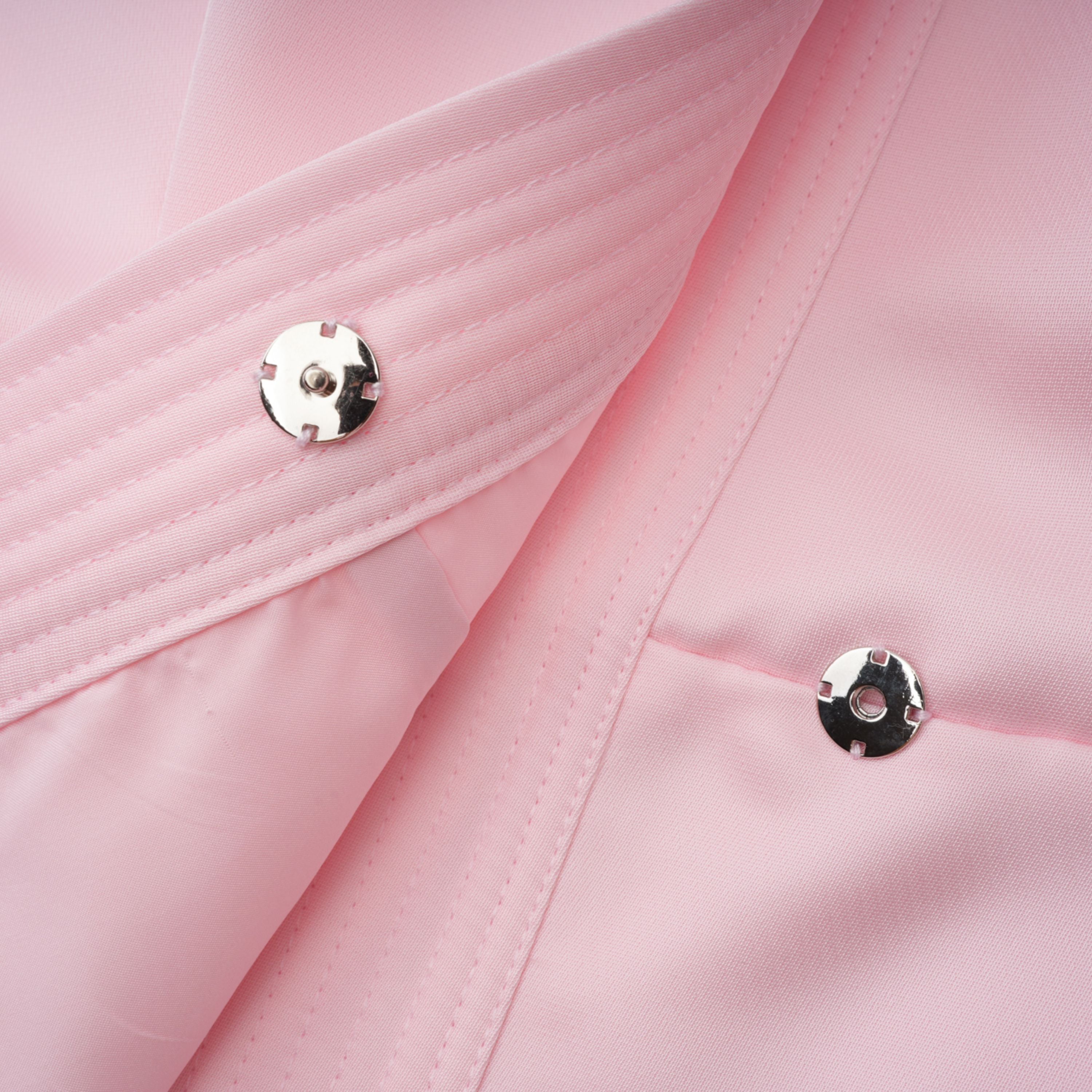 Johanna Pink Self-Tie Blouse & Skirt Set