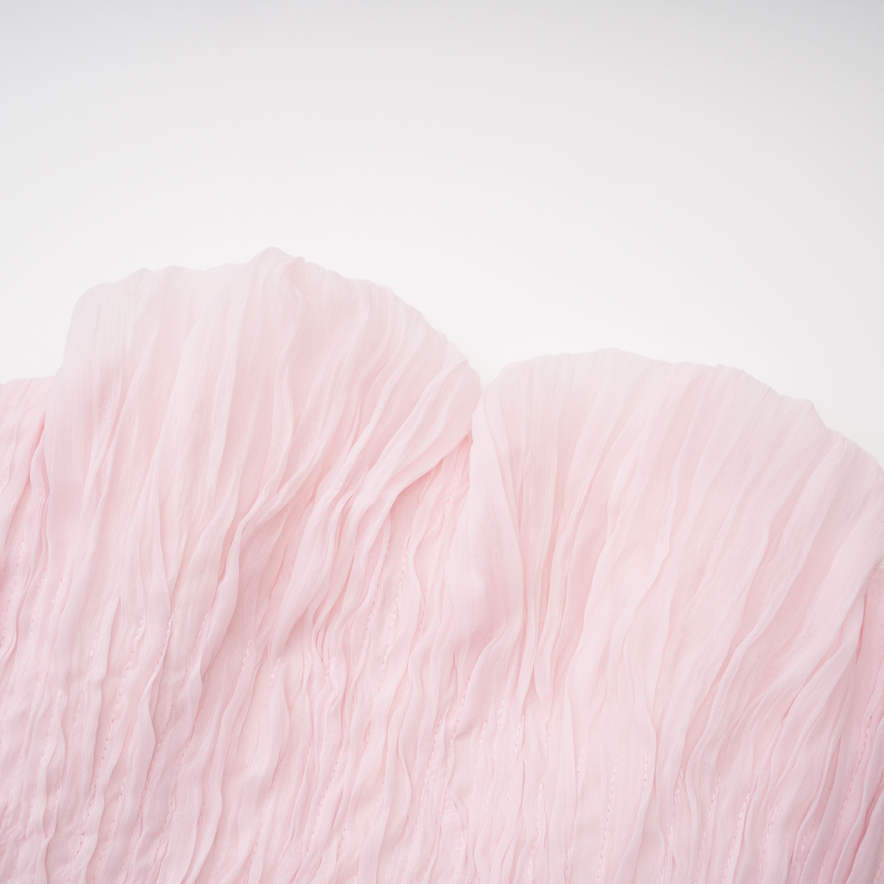 Remmie Blush Pink Off Shoulder Asymmetrical Ruched Top