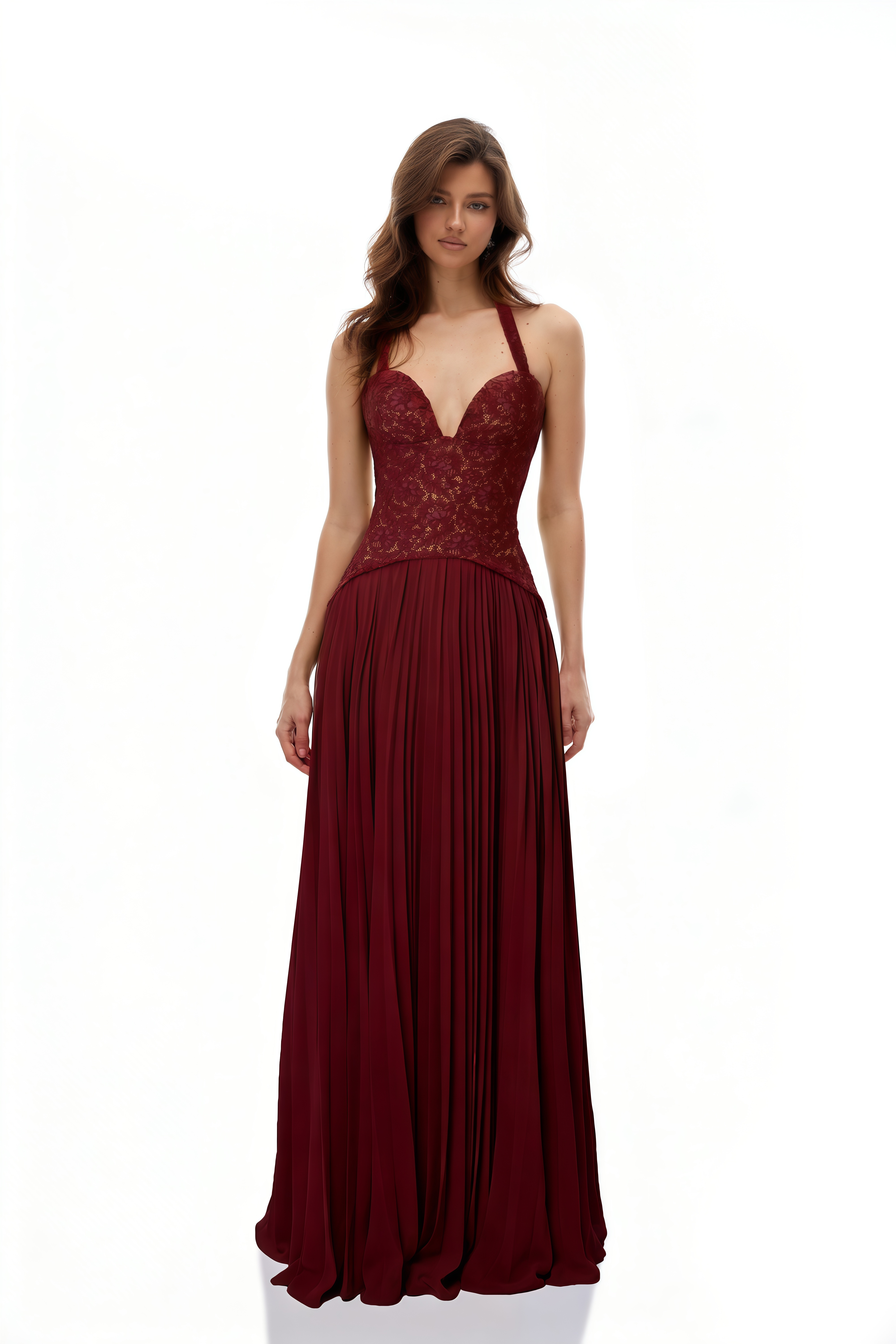 Ronja Rubinrotes Korsettkleid