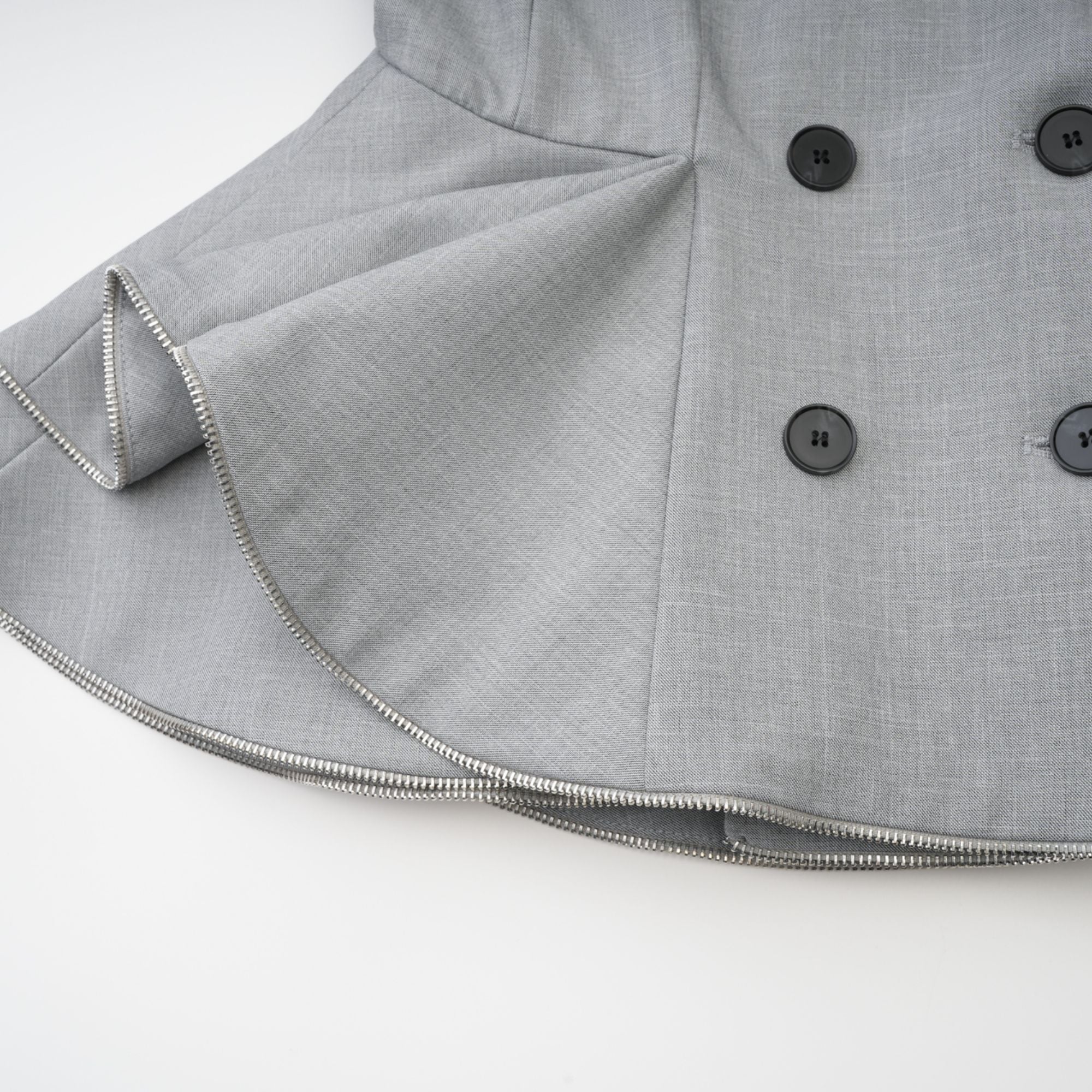 Aimée grey peplum hem jacket