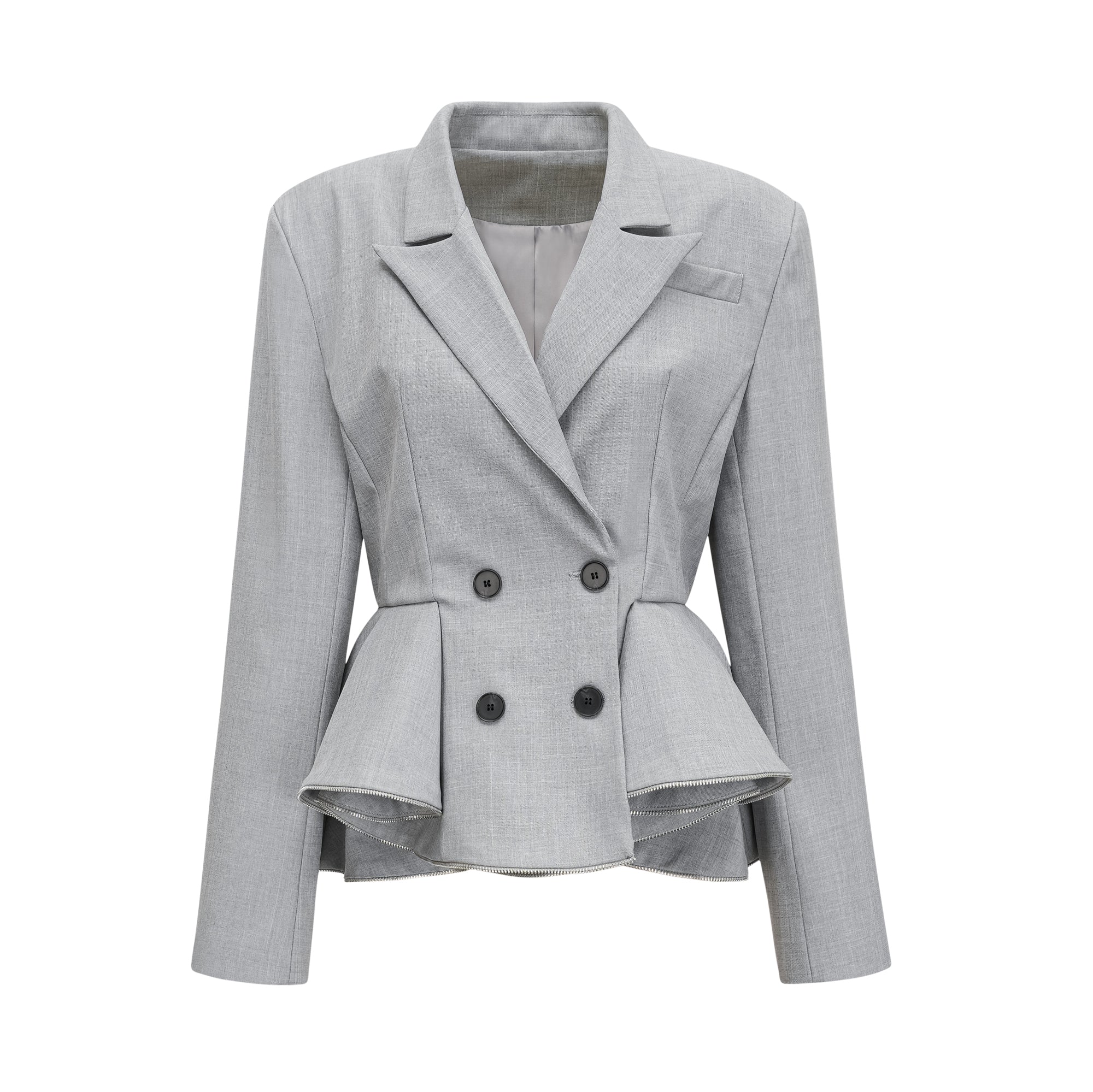 Aimée grey peplum hem jacket