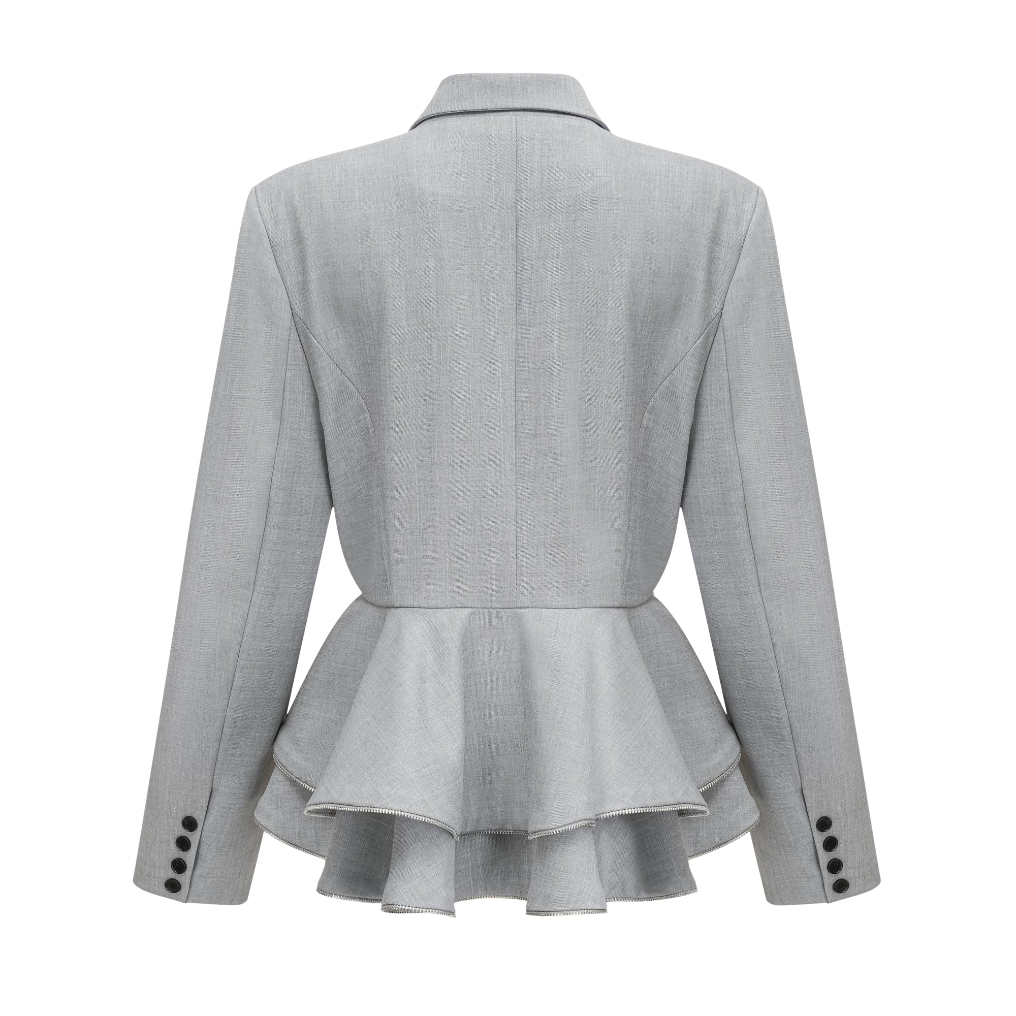 Aimée grey peplum hem jacket