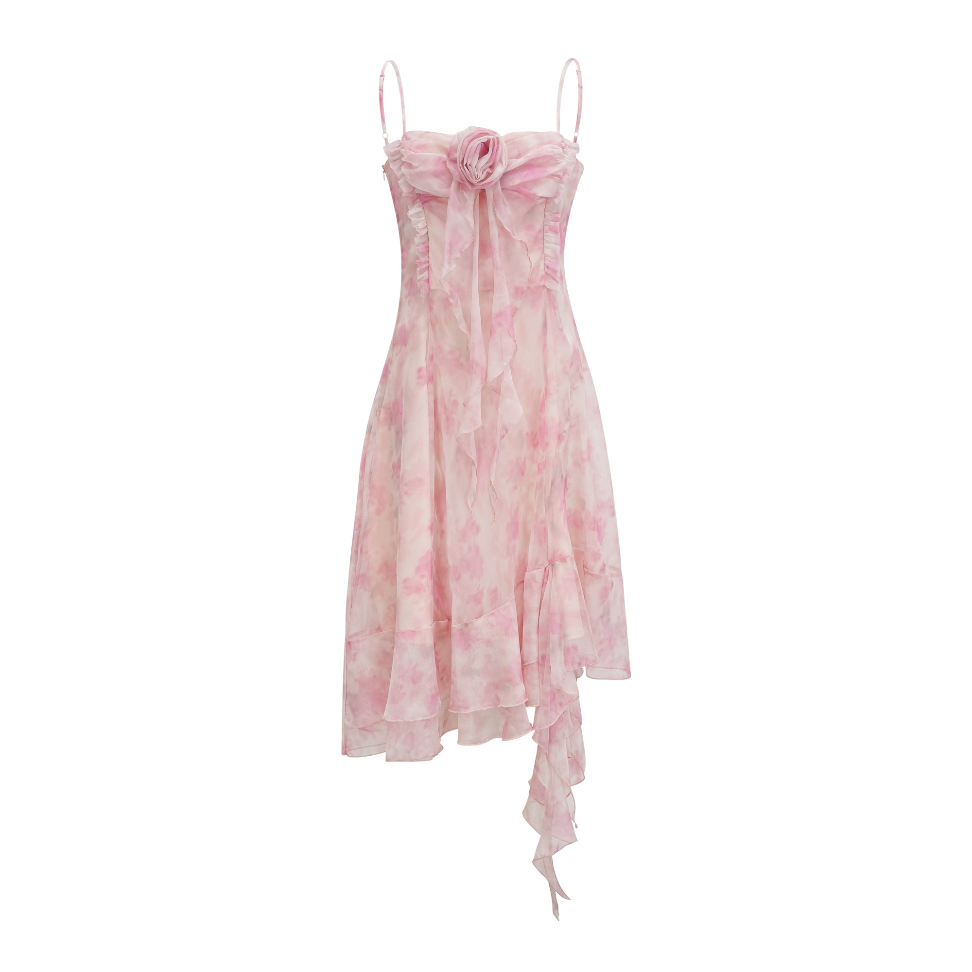 Juliette ruffle floral dress