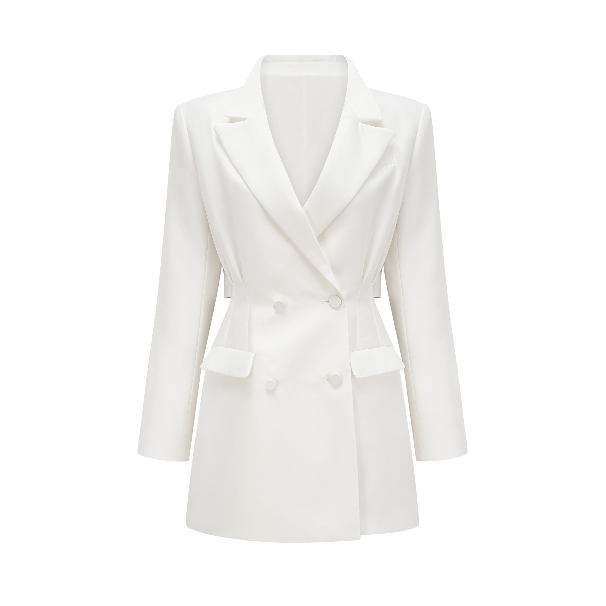 Blanca double-breasted blazer dress