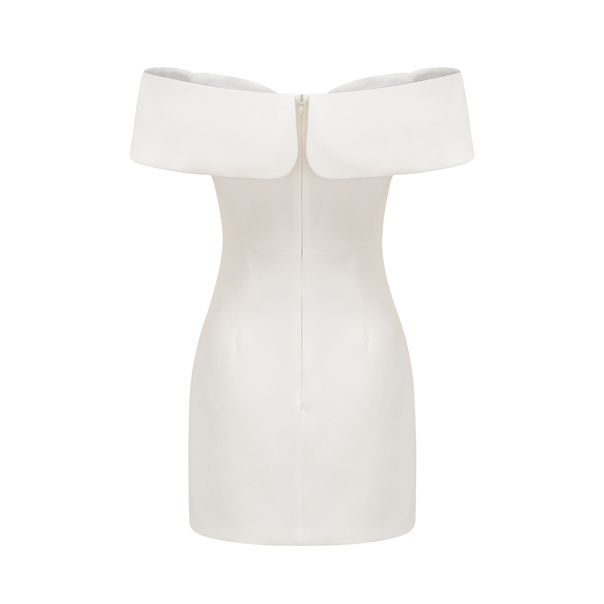 Victoire bow-detail off-shoulder dress