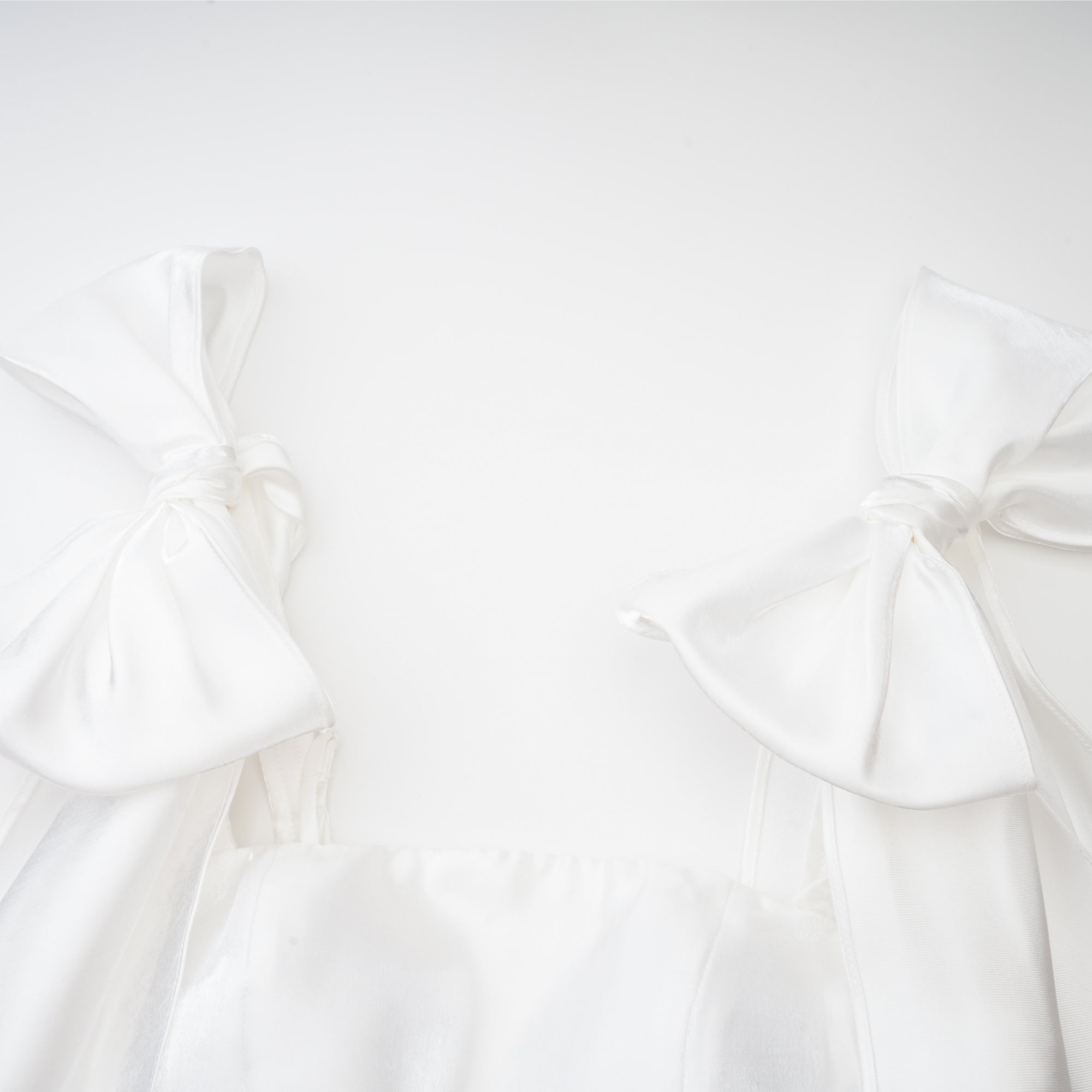 Catiana bow-detail flared dress