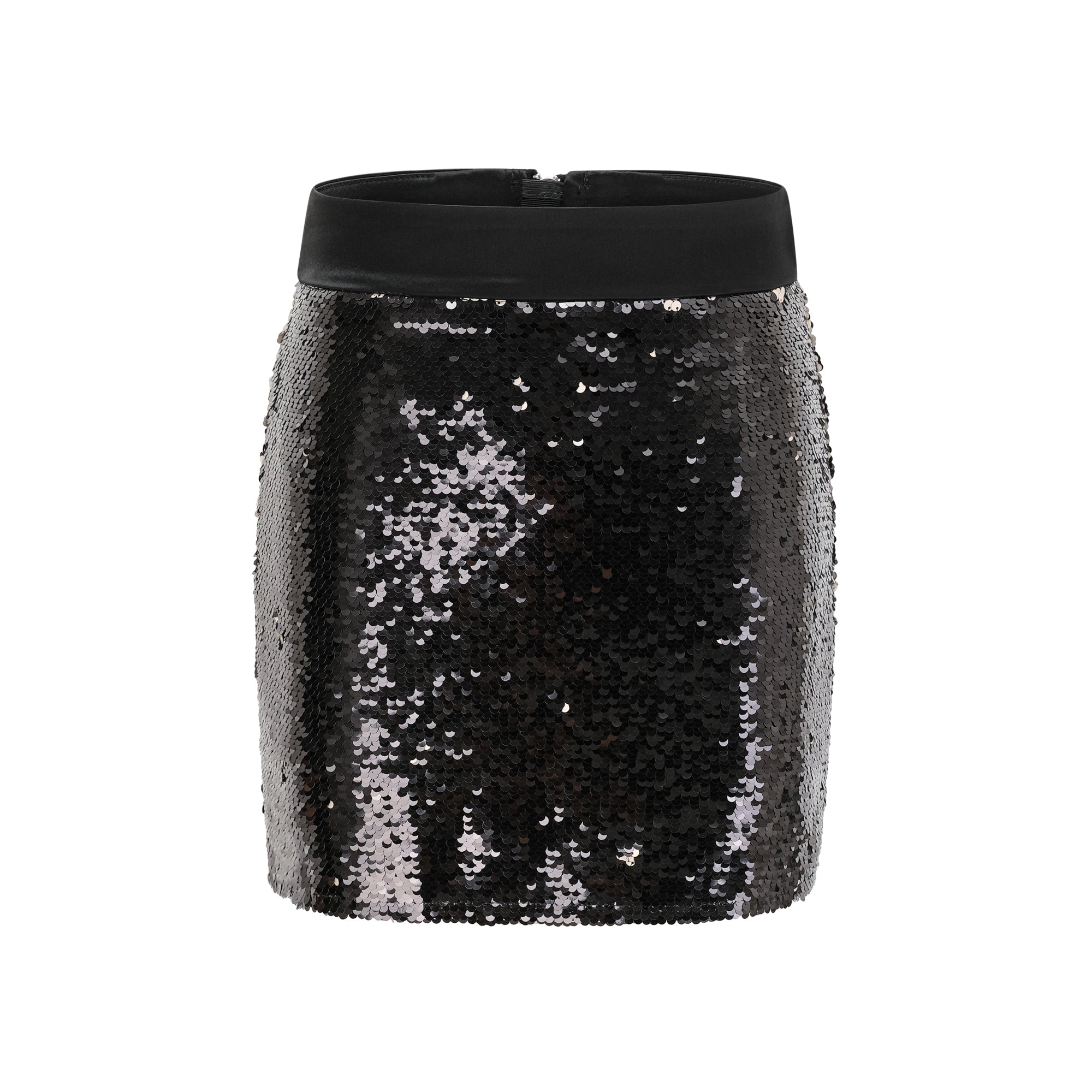 Magali black sequin mini skirt