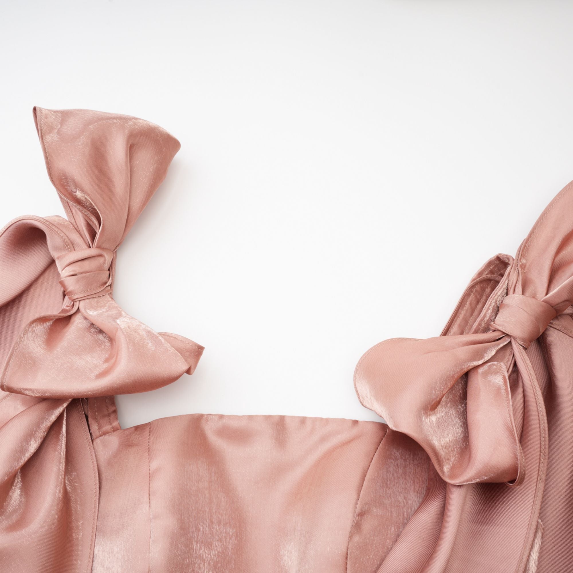 Catiana bow-detail flared dress