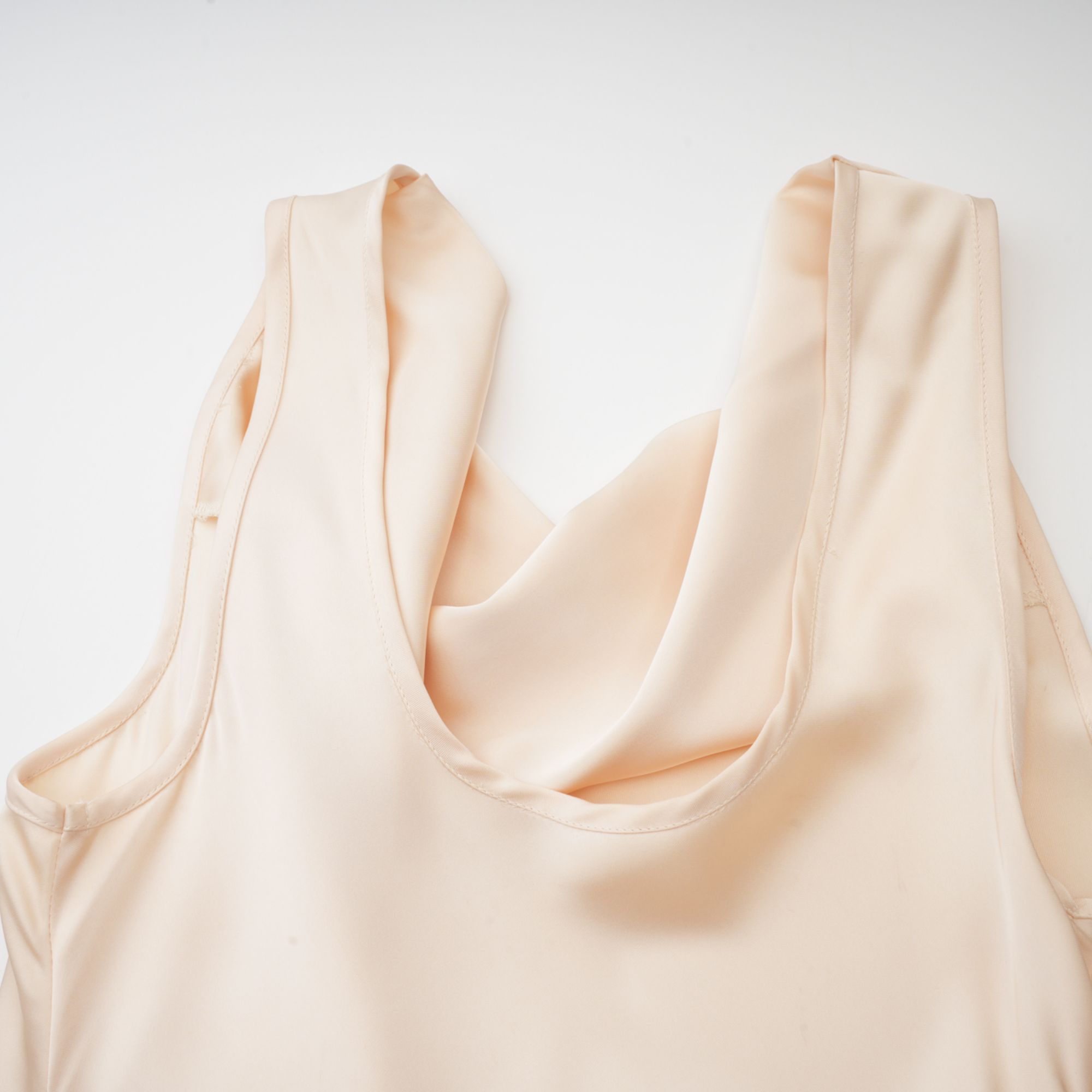 Samaria draped silk-satin gown dress