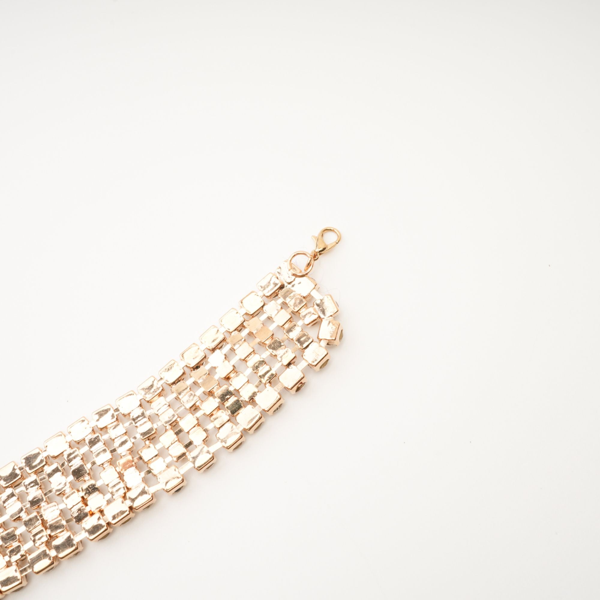 Rosalee crystal layered necklace