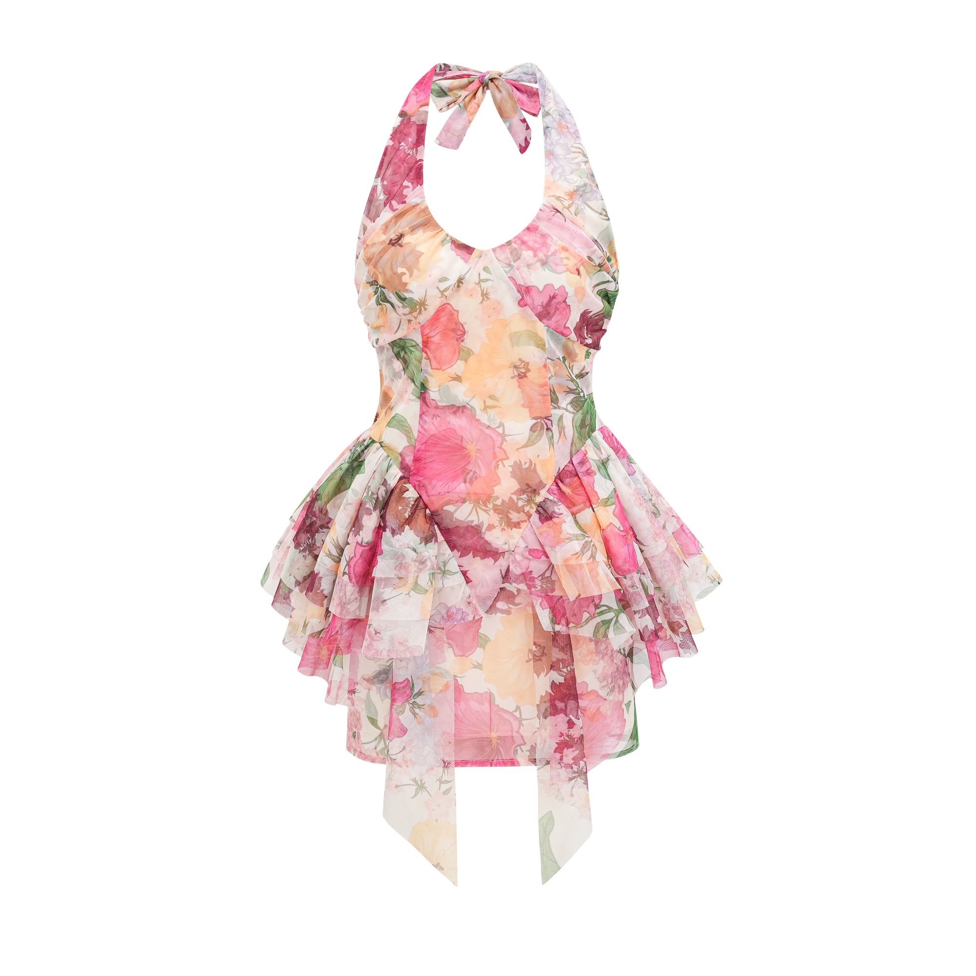 Minikleid „Suzette“ mit Blumenprint 