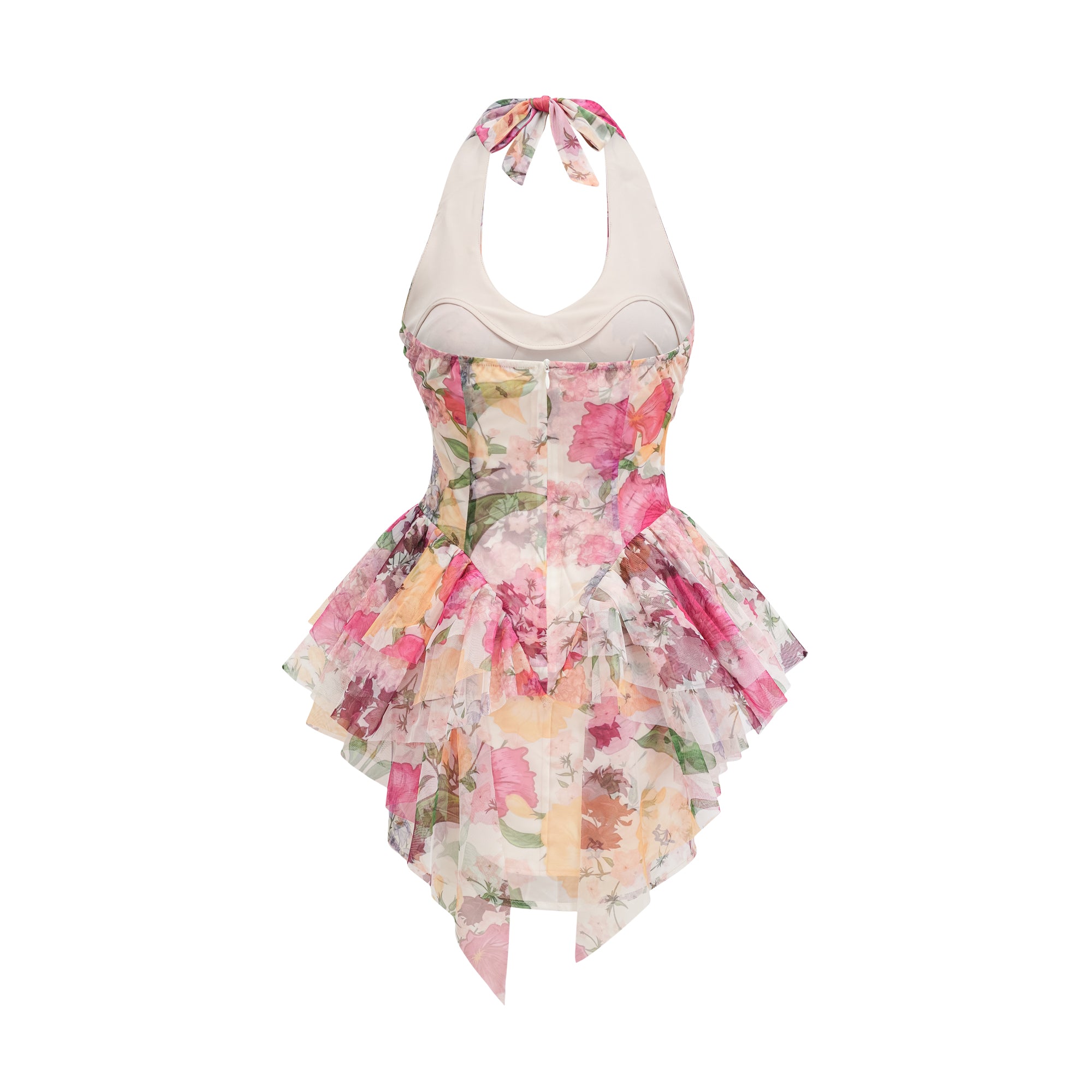 Minikleid „Suzette“ mit Blumenprint 