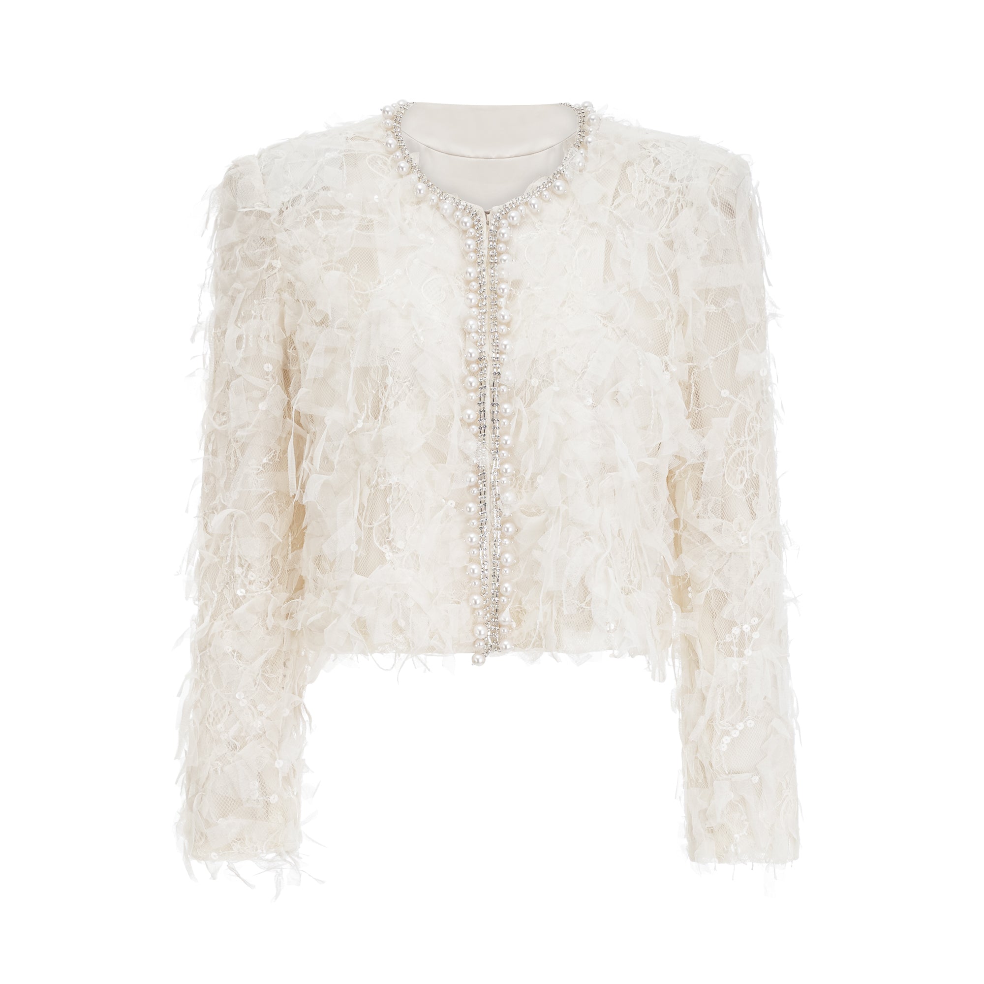 Juliette embellished appliqué jacket