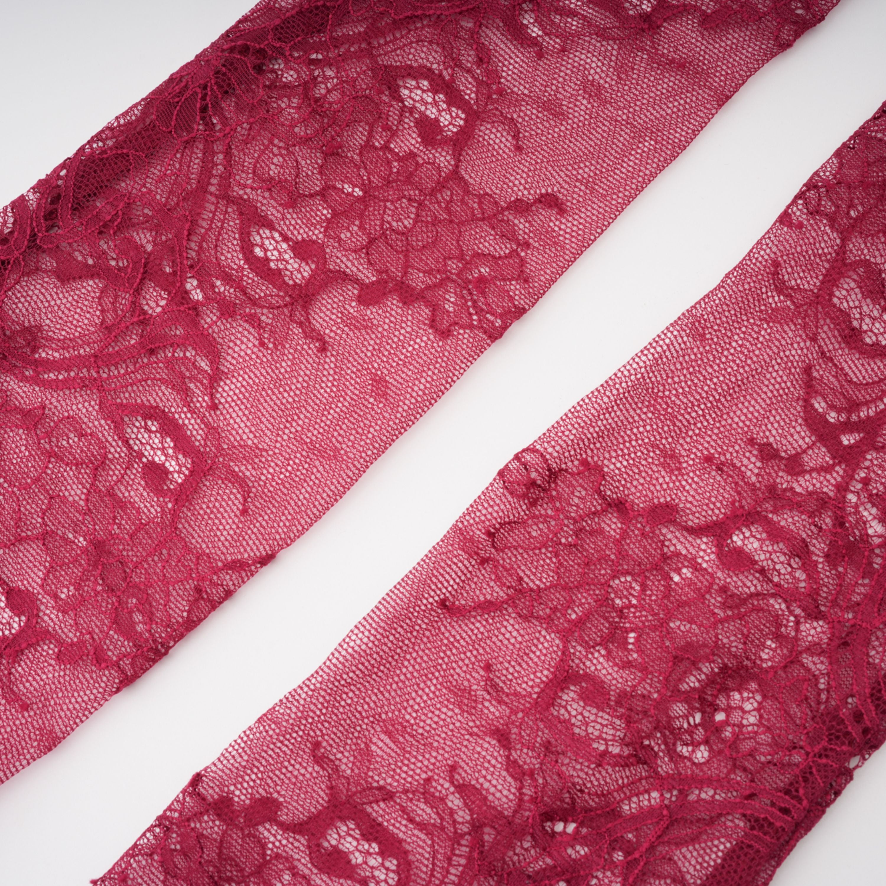 Seraphina Red Floral Lace Maxi Dress with Cape