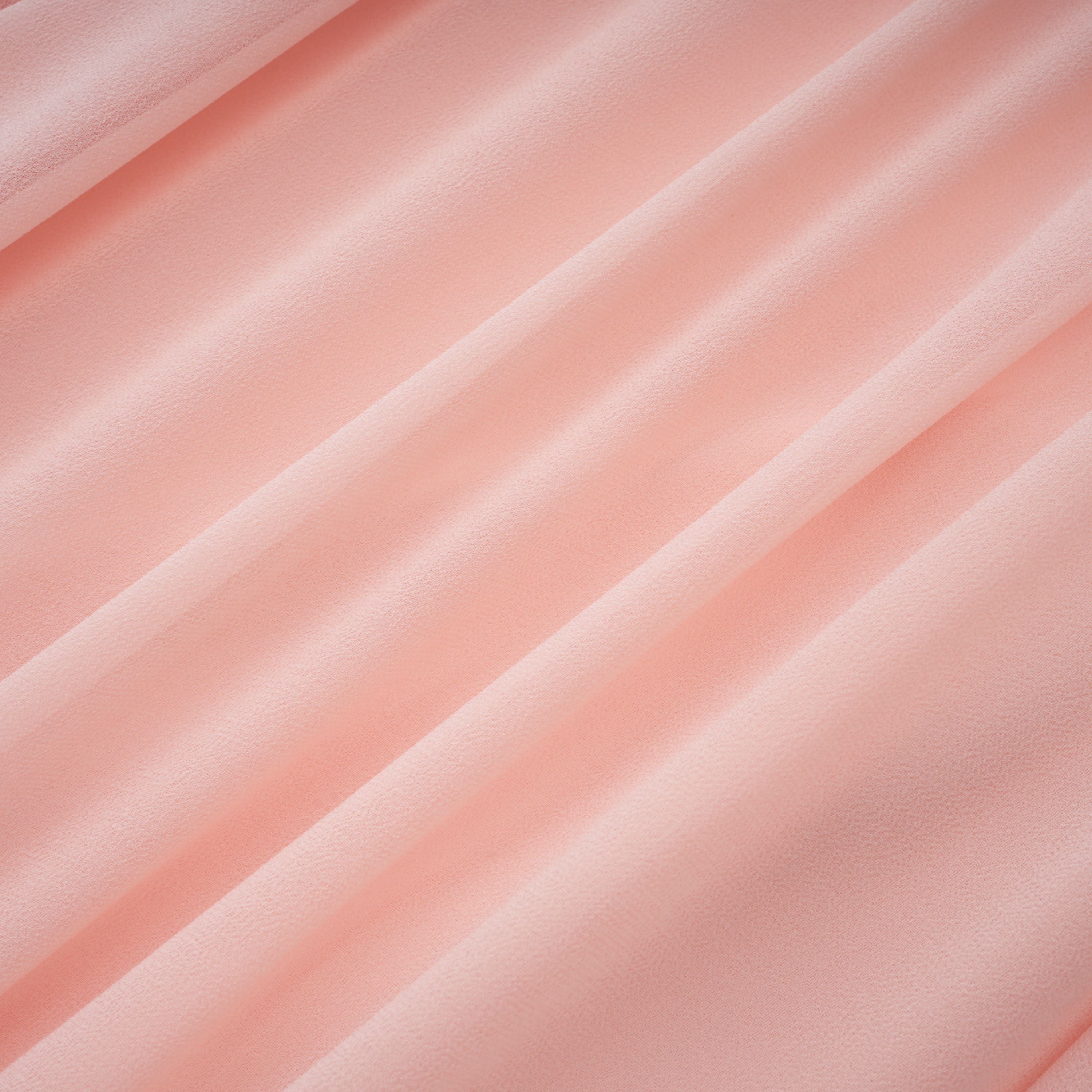 Vasylyna Pink Sweetheart Pleated Maxi Dress