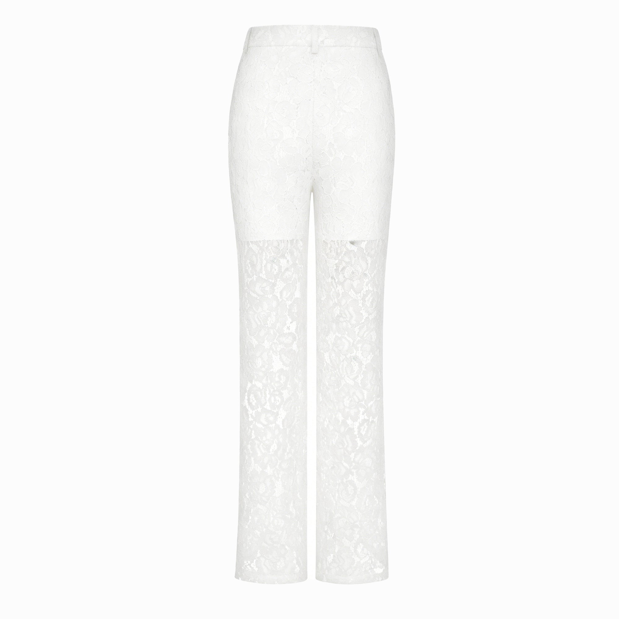 Zoé Sheer Lace Blazer & Trousers Matching Set