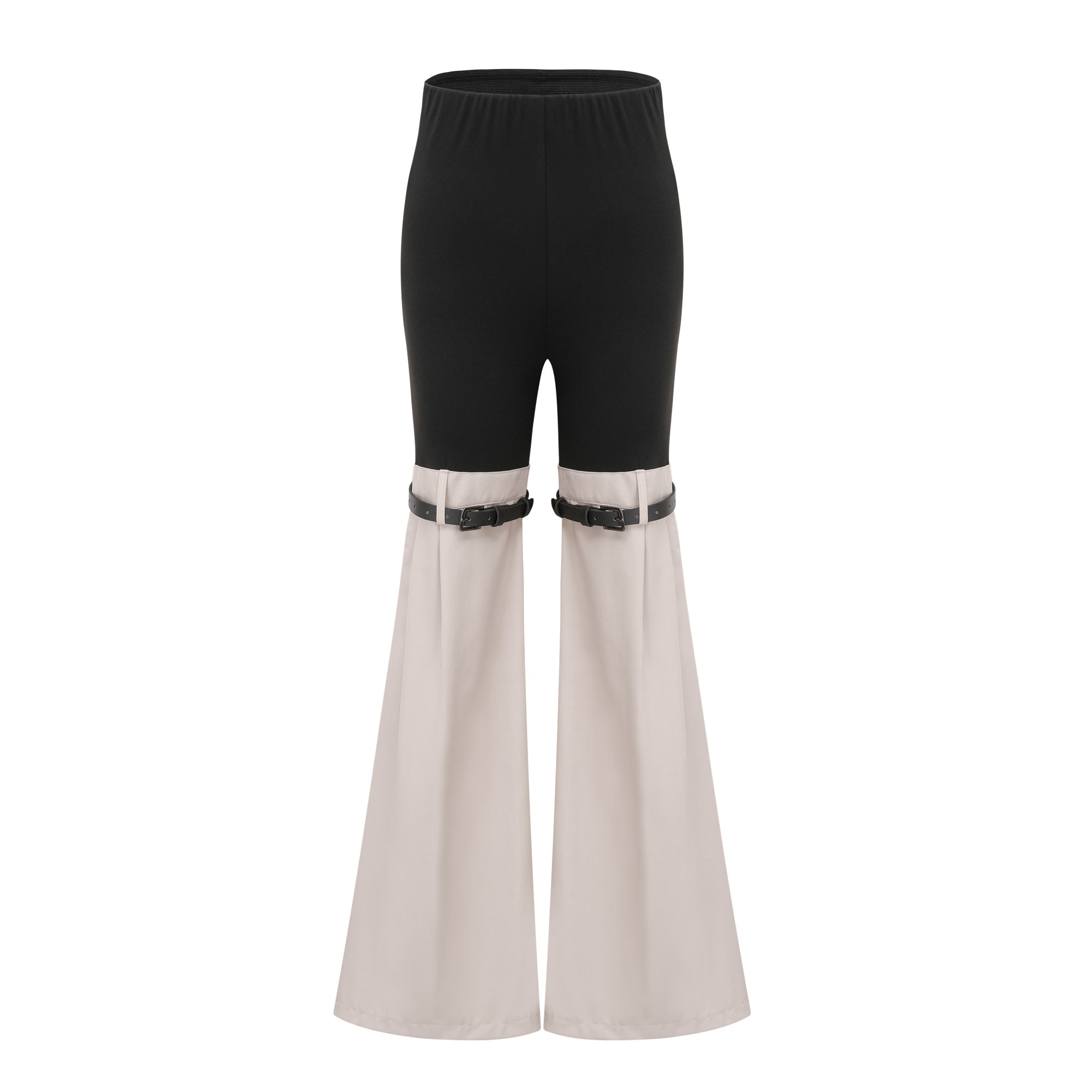 Éliane two-tone flared trousers - Miss Rosier - Women's Online Boutique