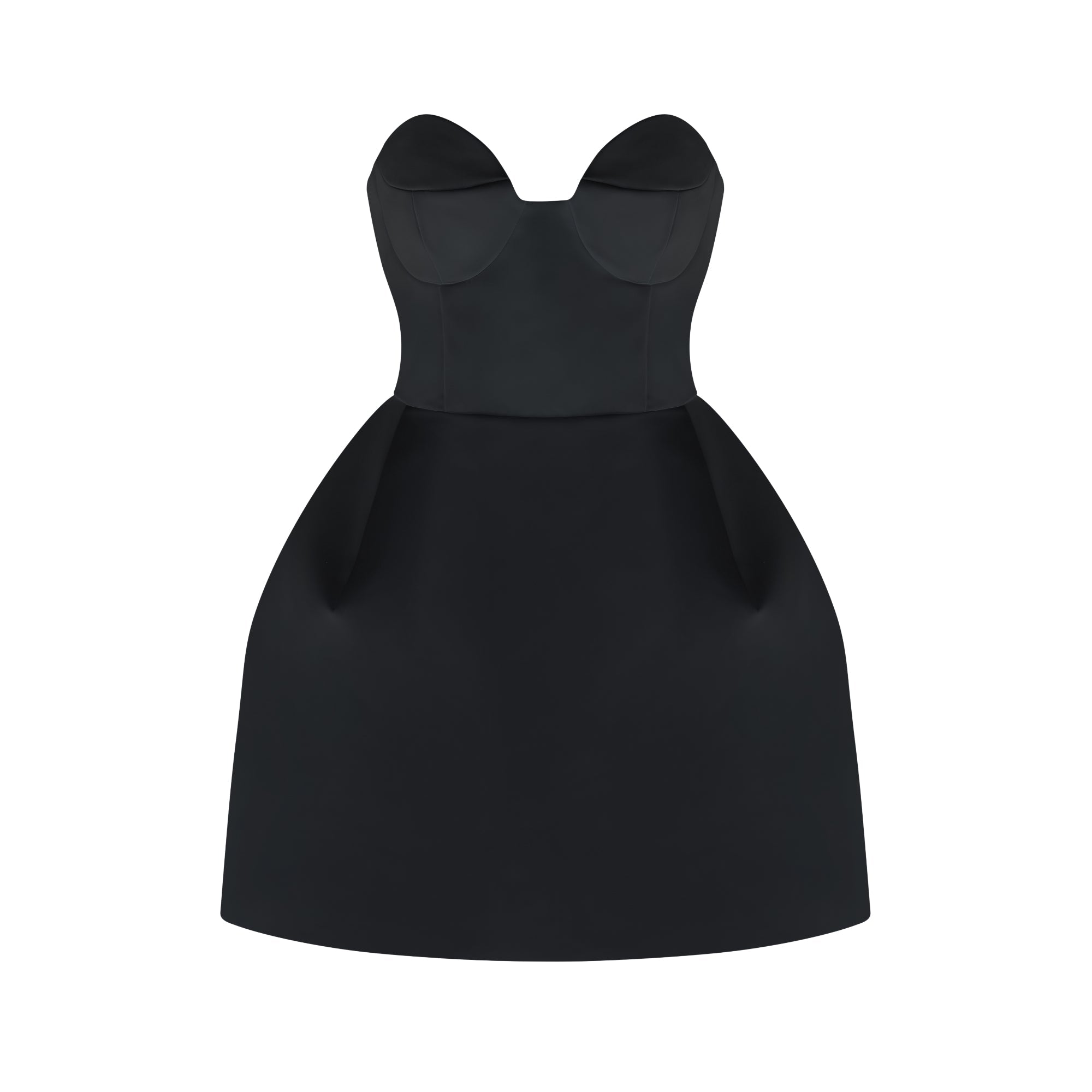 Laure Bustier-Minikleid 