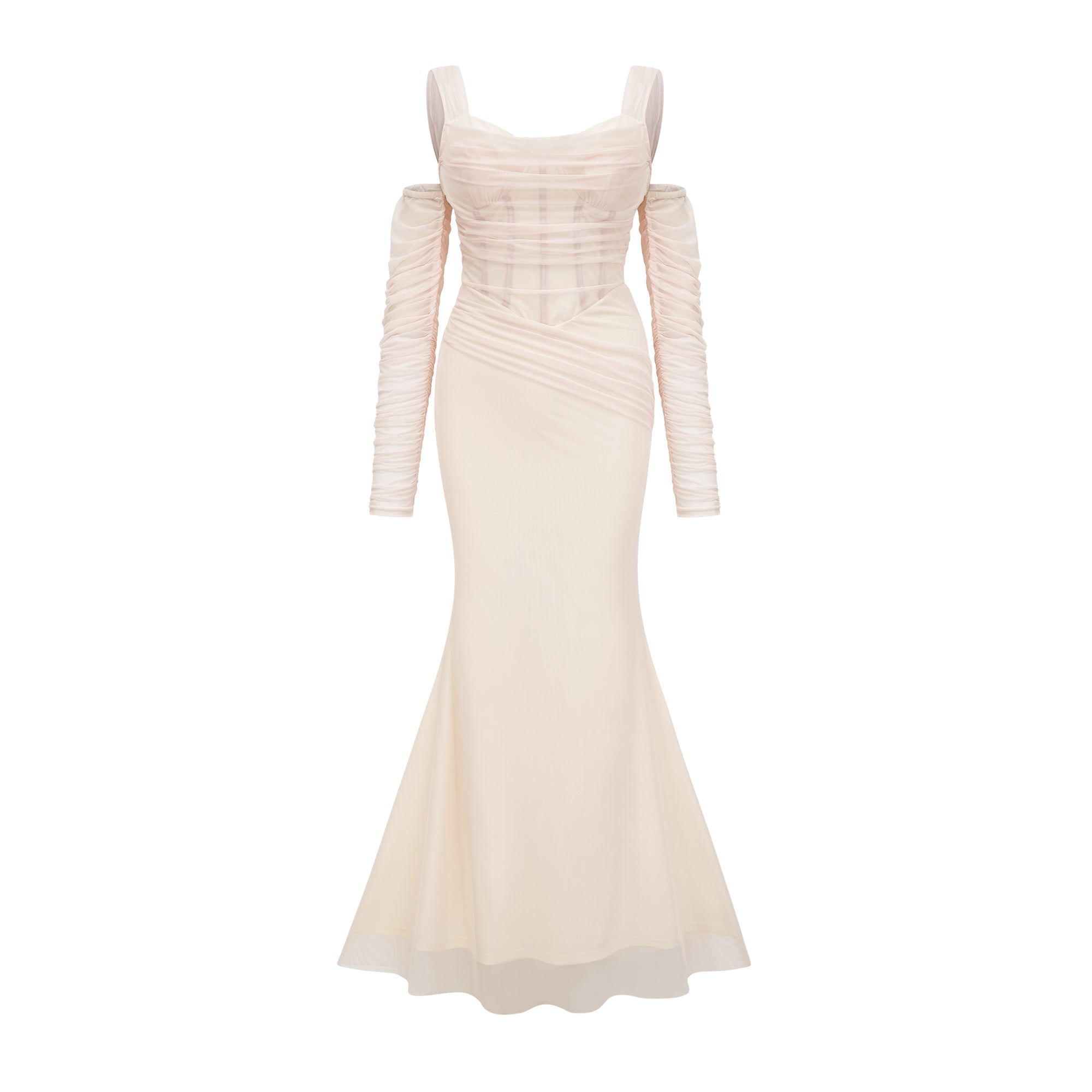 Laurianne white midi dress - Miss Rosier - Women's Online Boutique