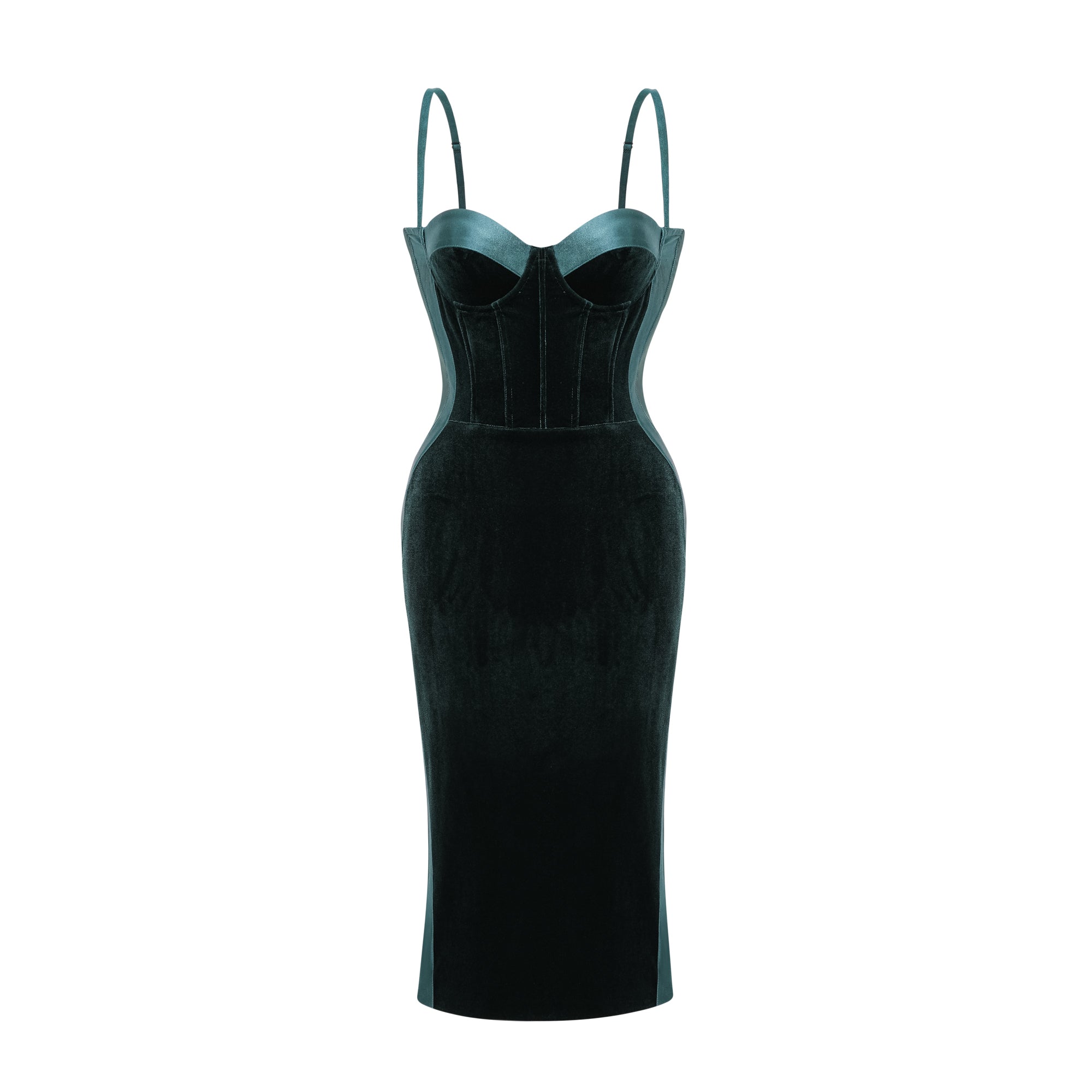 Muriel bustier velvet dress - Miss Rosier - Women's Online Boutique