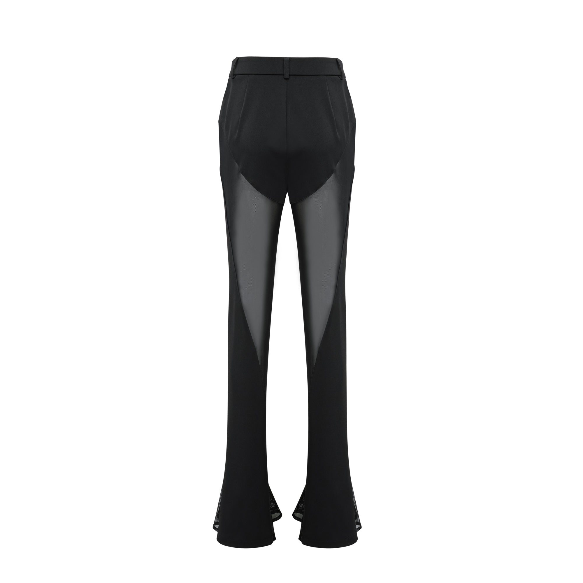 Noémie sheer-panel flared trousers - Miss Rosier - Women's Online Boutique