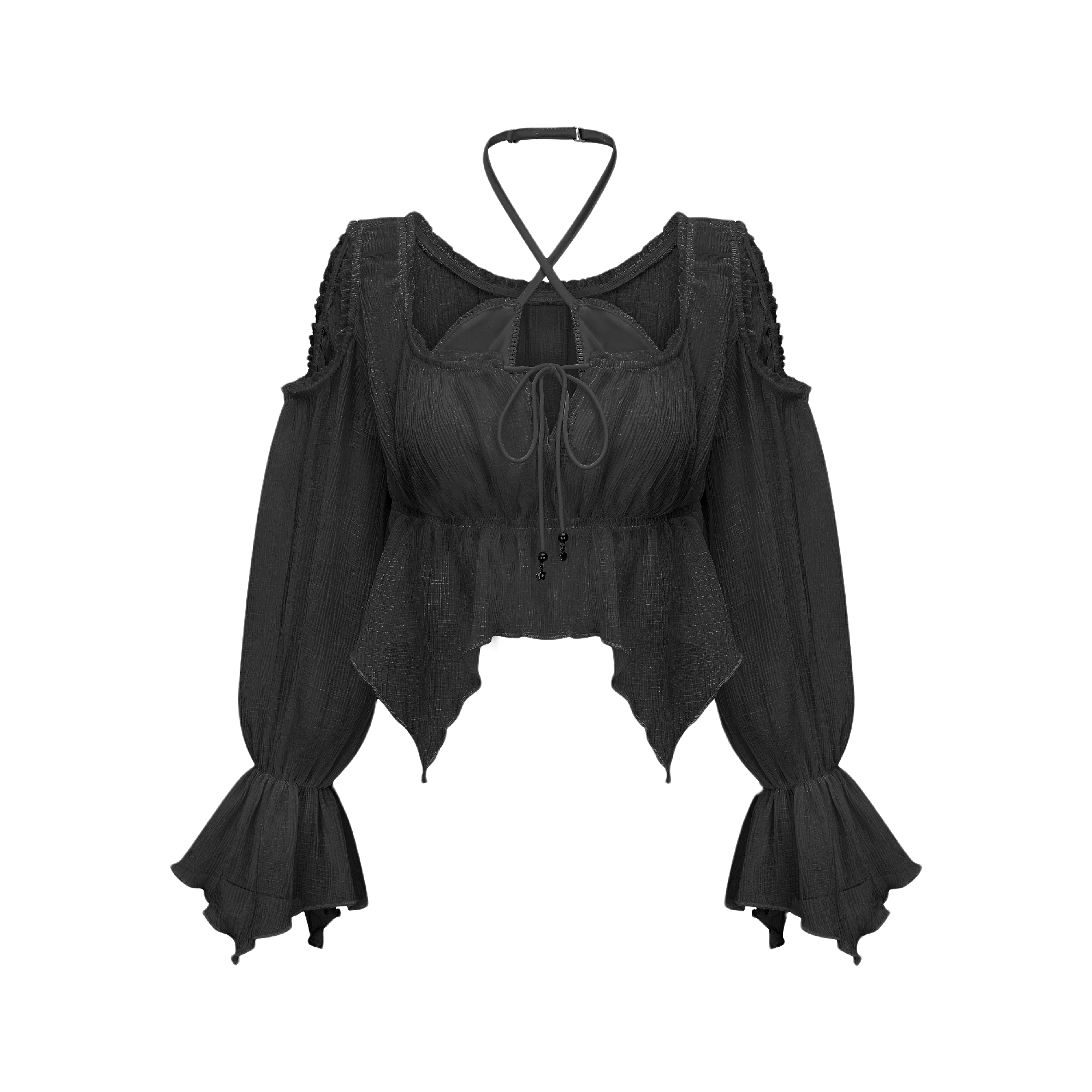 Top corto con cut-out Venus 