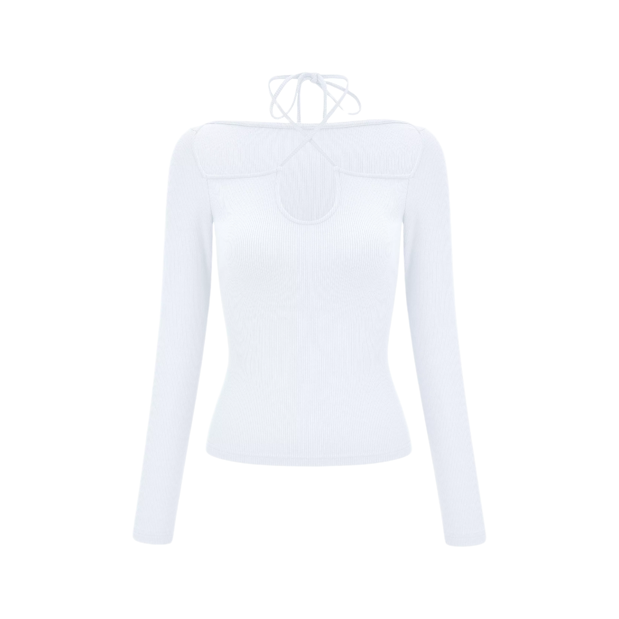 Top in maglia con spalline sottili Chewing Gum 