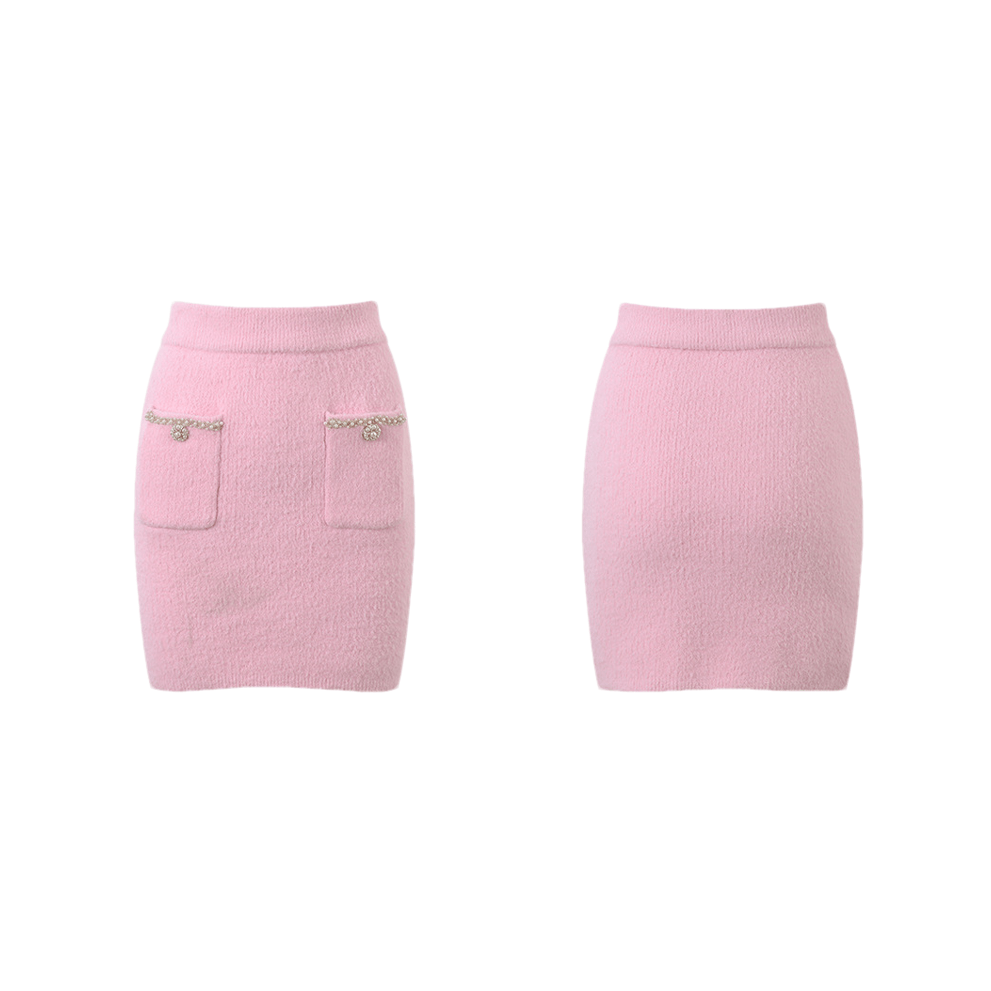 Adèle pink jacket & skirt matching set - Miss Rosier - Women's Online Boutique