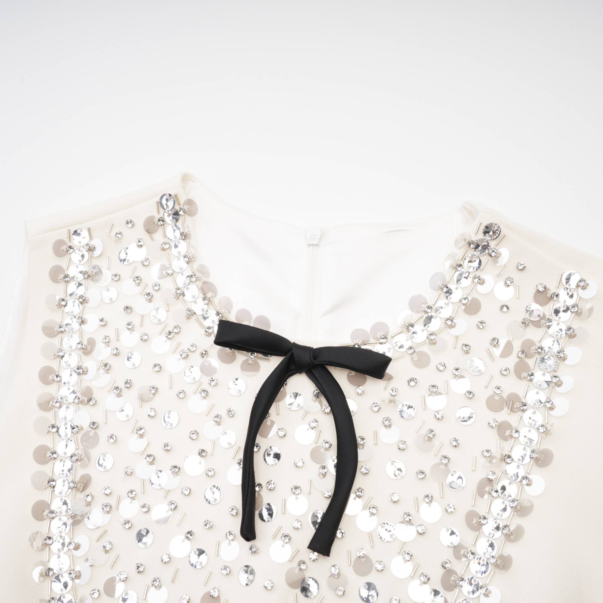 Alaina crystal-embellished white mini dress - Miss Rosier - Women's Online Boutique