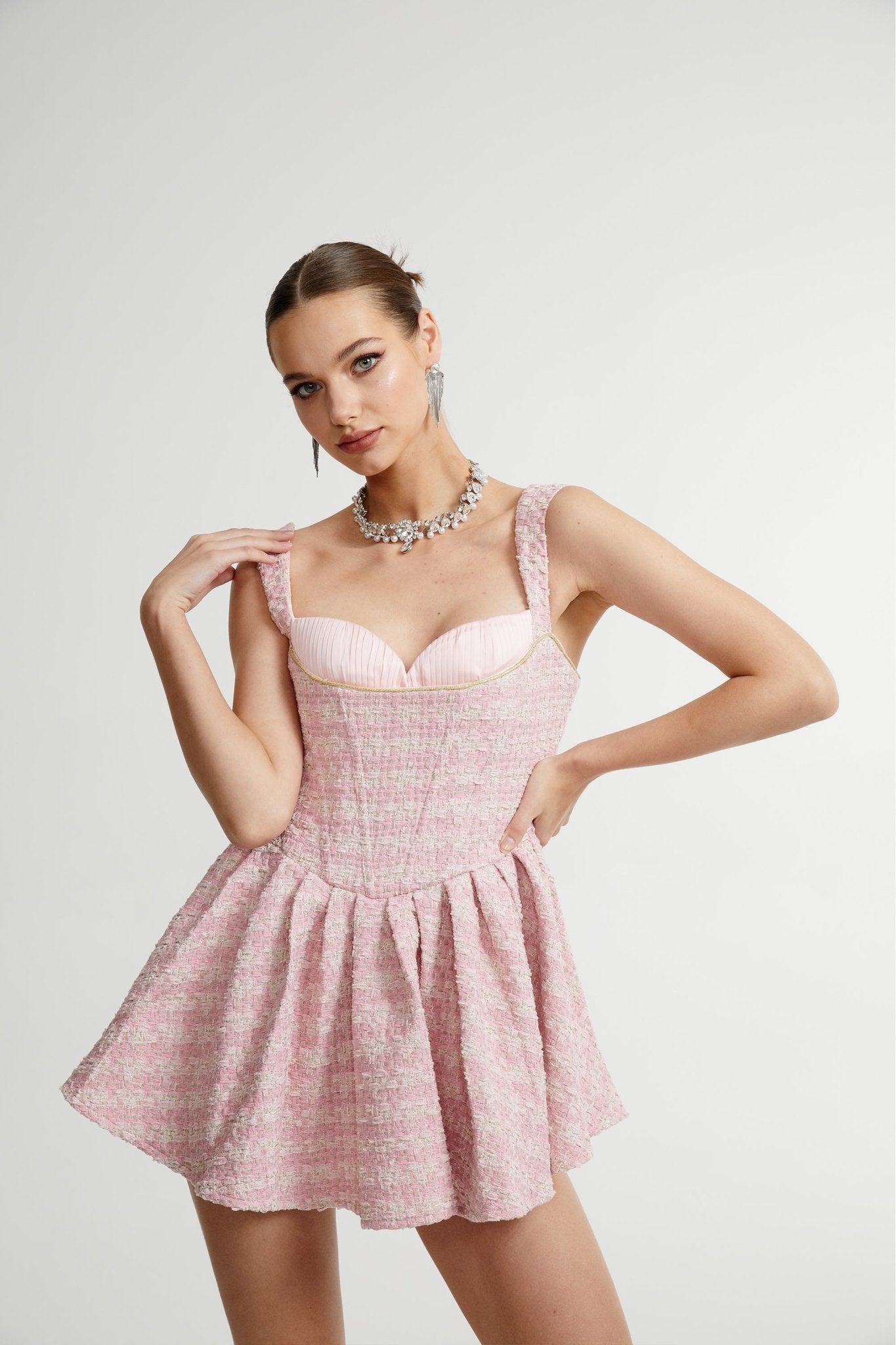 Amalthea knitted mini dress - Miss Rosier - Women's Online Boutique