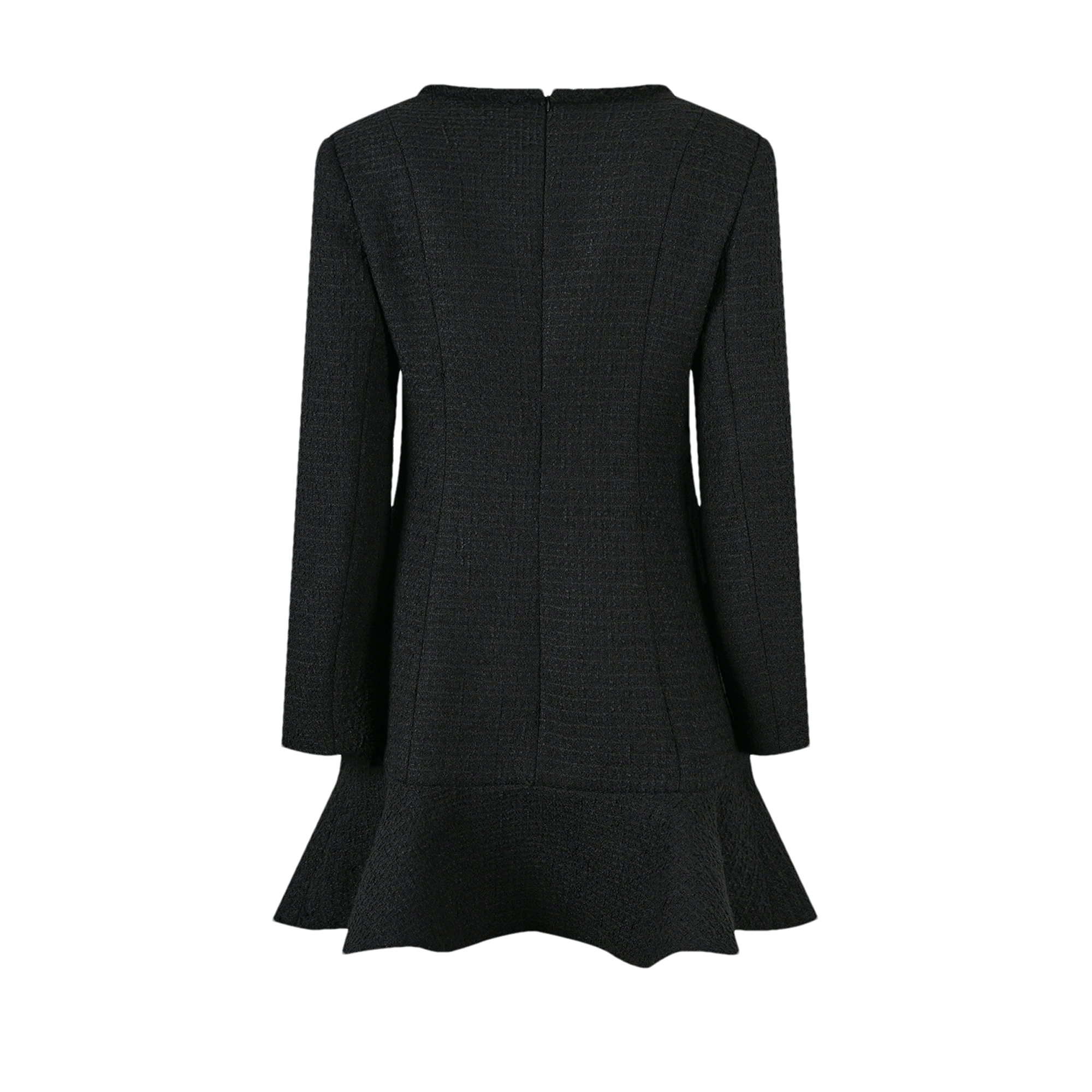Aurore black ruffled dress - Miss Rosier - Women's Online Boutique