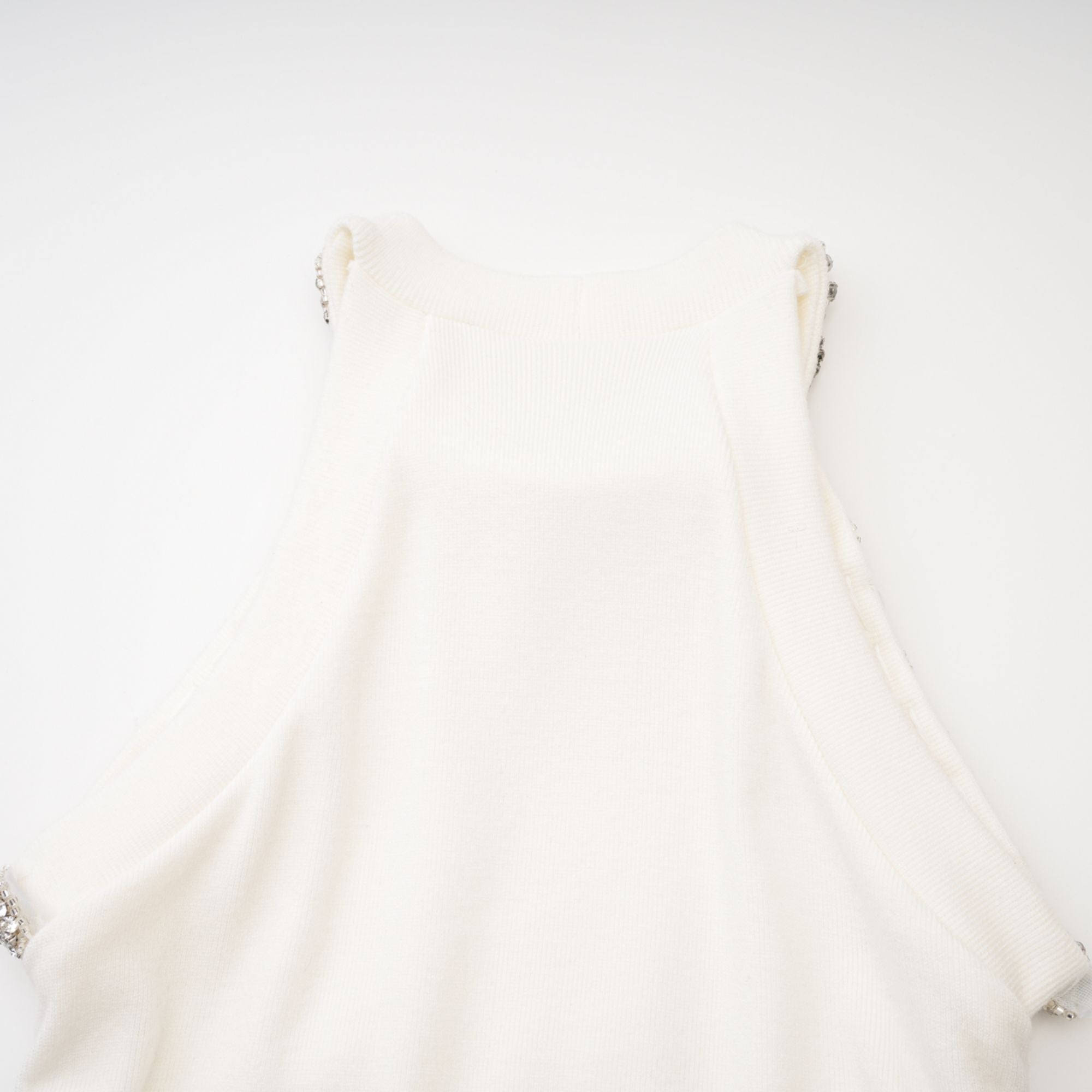 Babette crystal-embellished white mini dress - Miss Rosier - Women's Online Boutique