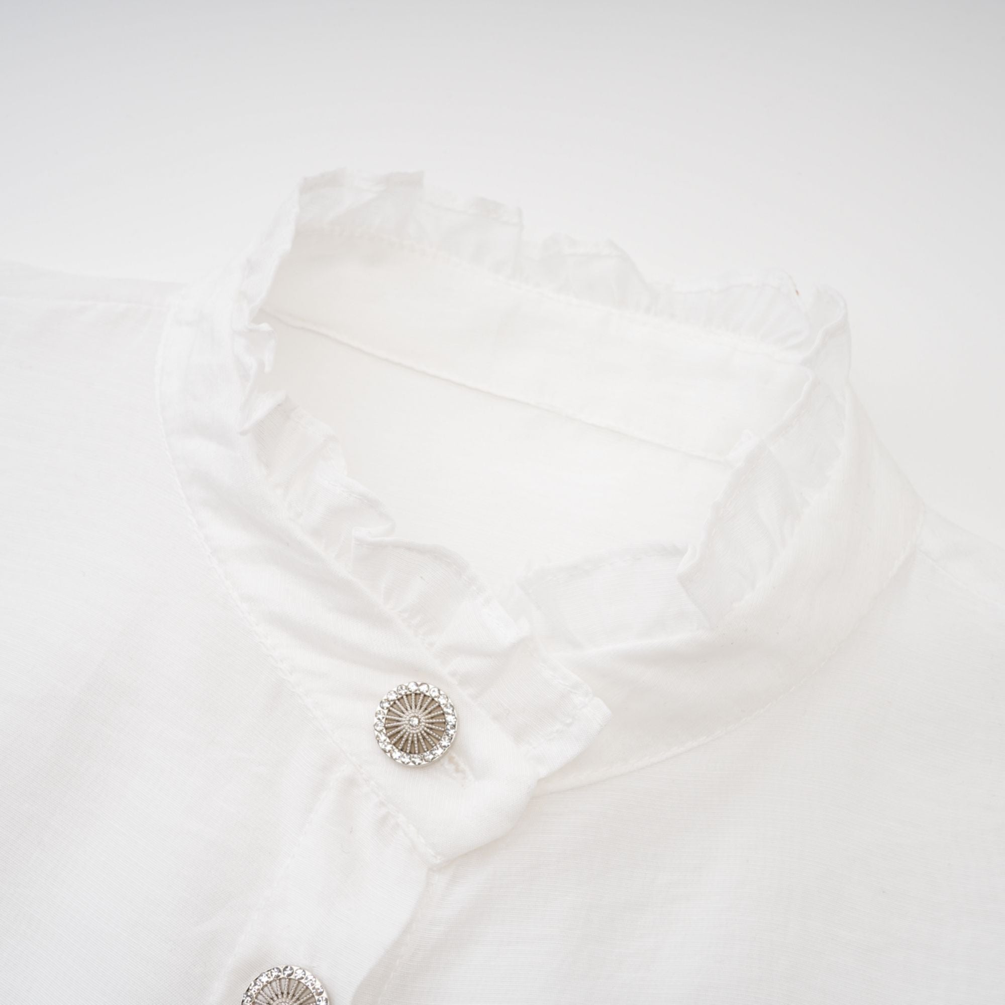 Bad Blood-bowknot-detail puff-sleeve shirt - Miss Rosier - Women's Online Boutique