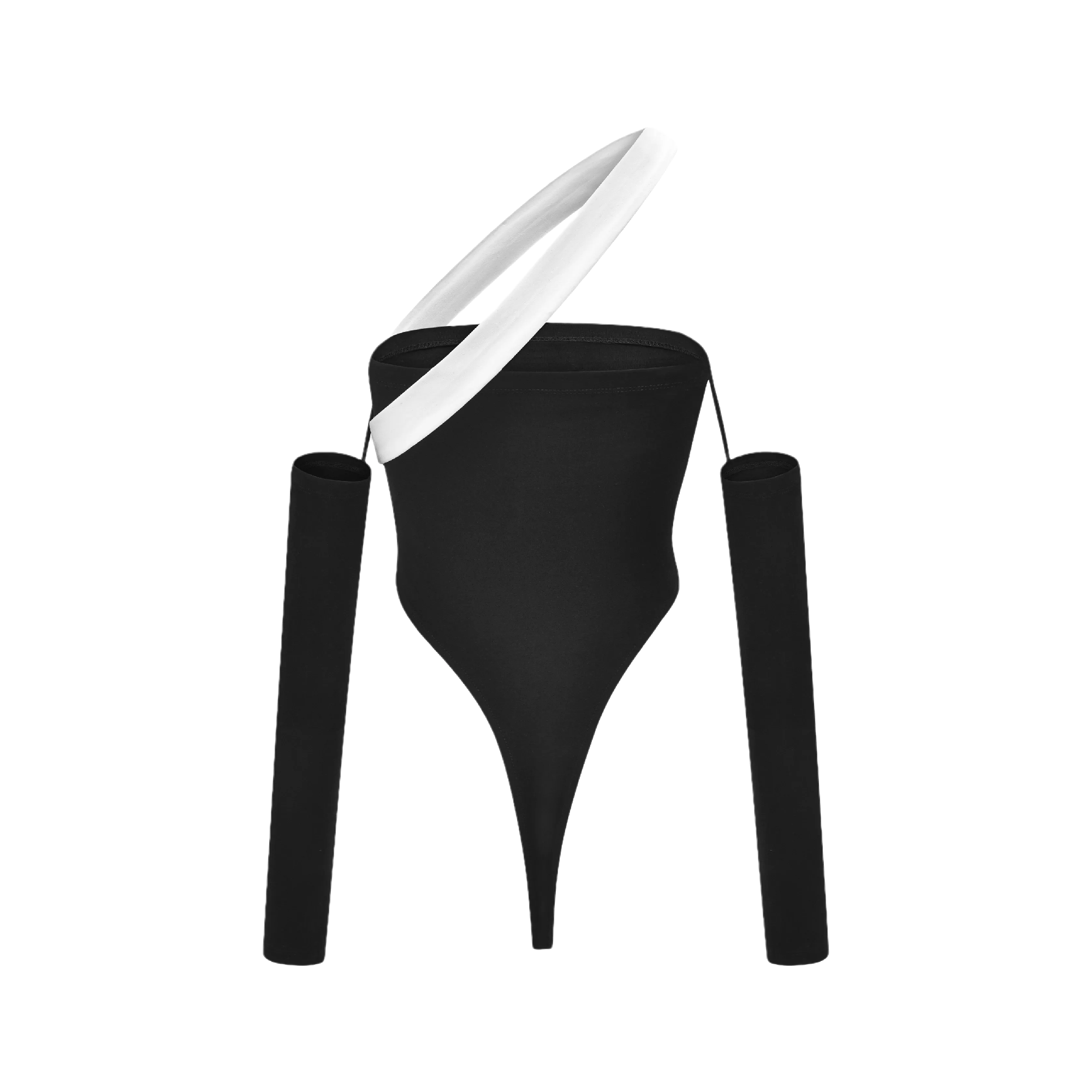 Bambi-tilt panelled bodysuit - itsy, it‘z different