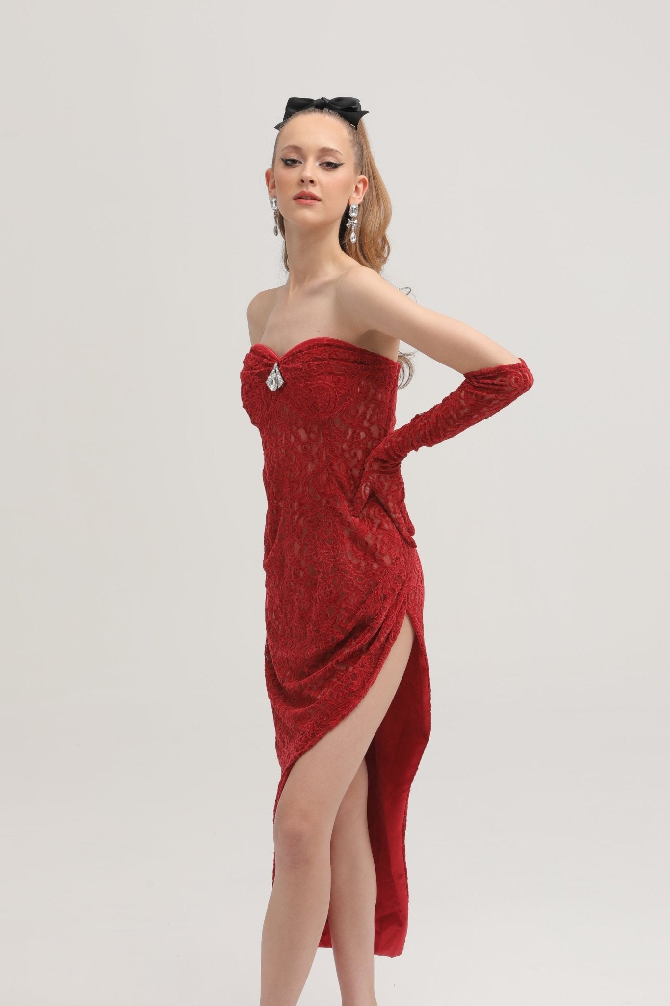 Belle dress (with gloves) - Miss Rosier - Women's Online Boutique