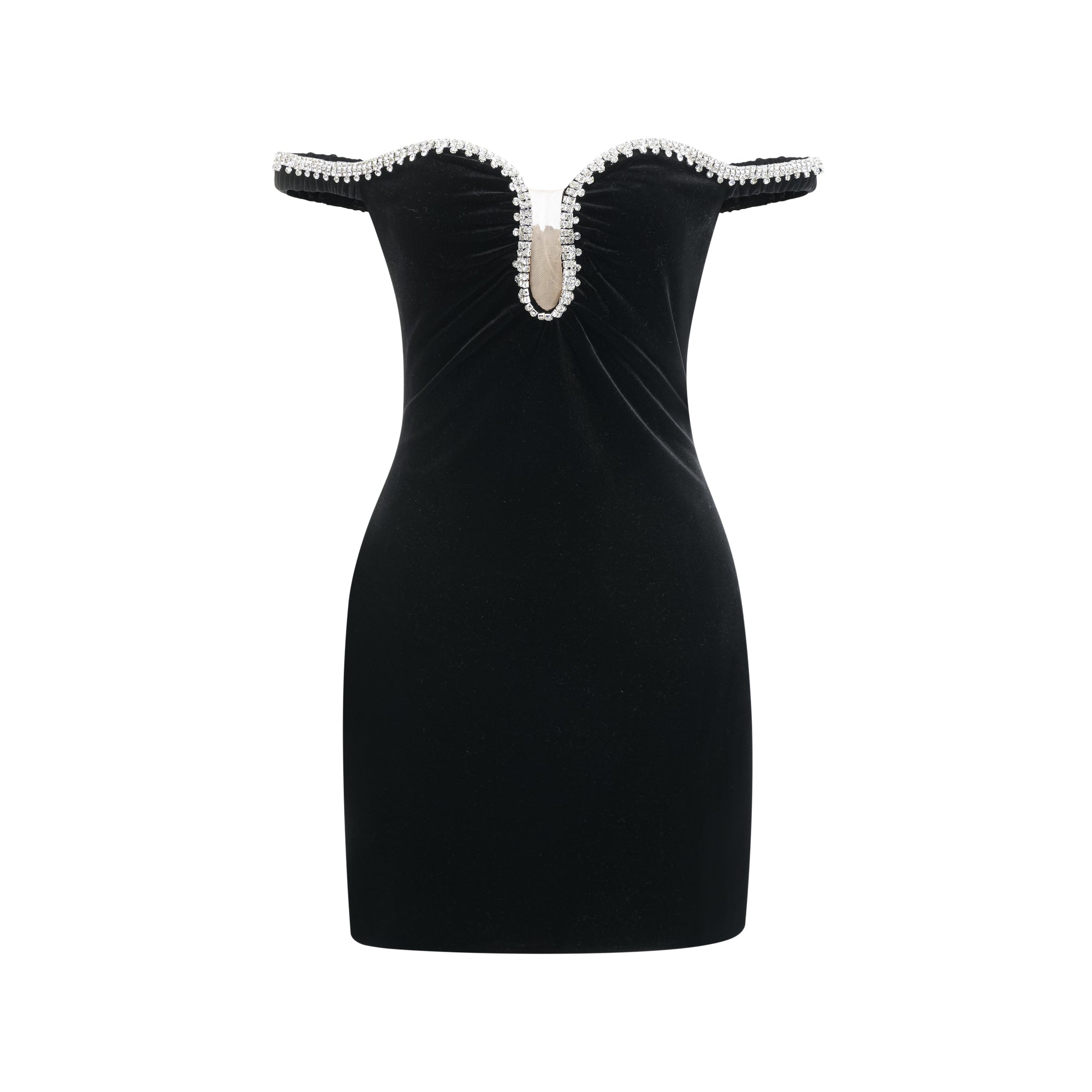 Blanche black U-neck dress - Miss Rosier - Women's Online Boutique
