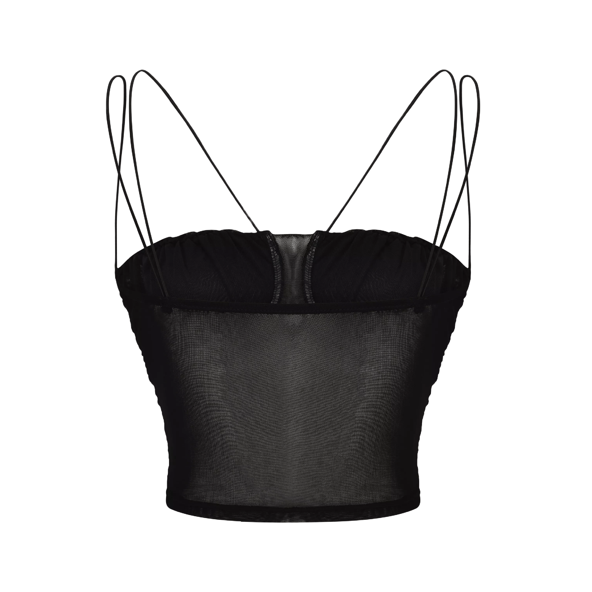 Bustier spaghetti-strap crop top - itsy, it‘s different